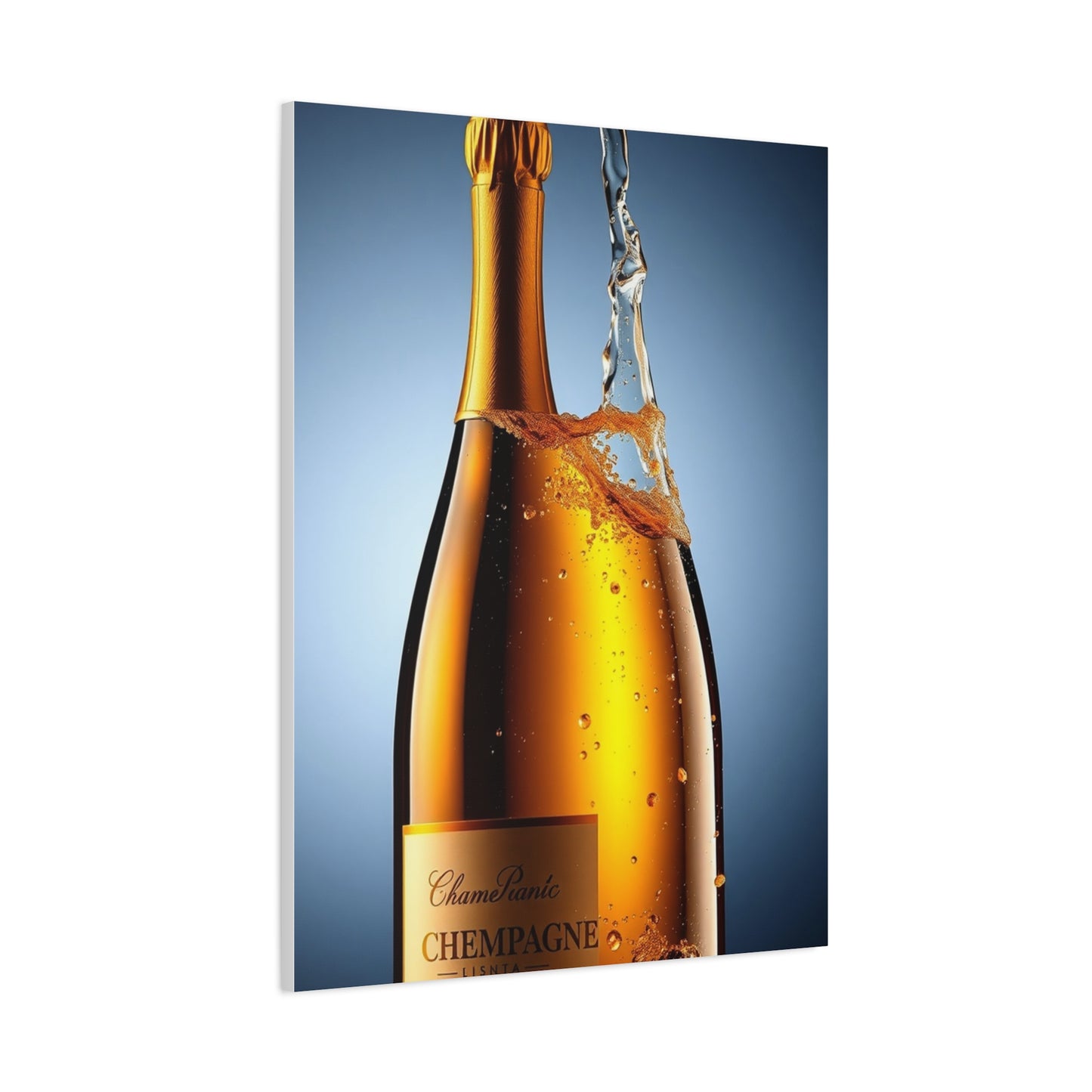 Champagne Art Luxury Canvas Wall Art & Canvas Print