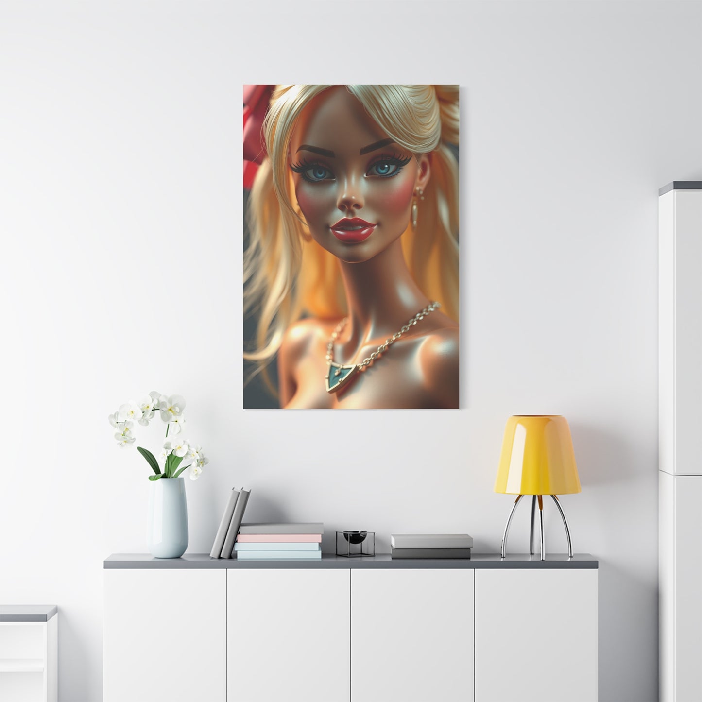 Vision Barbiecore Art Art Wall Art & Canvas Print