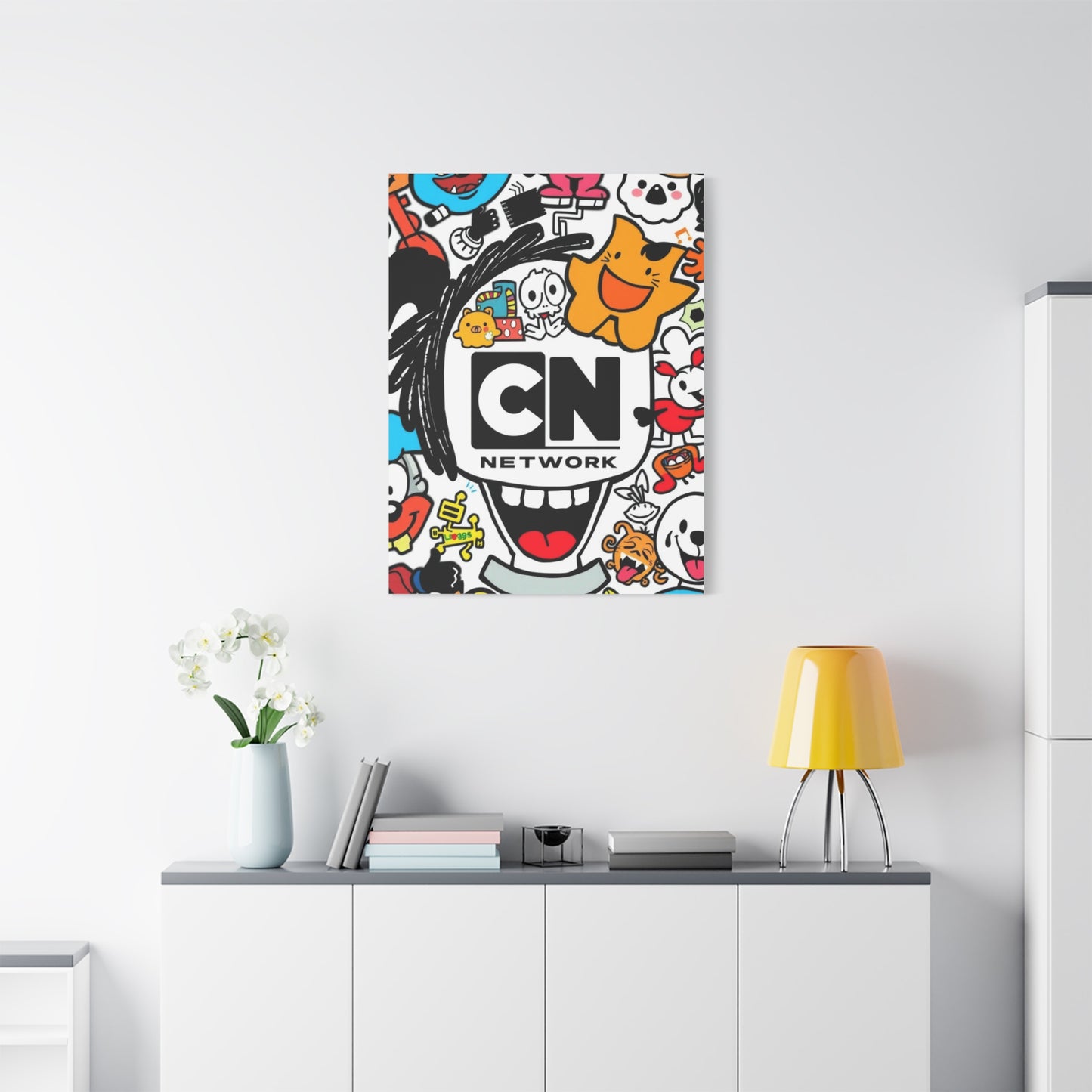 Lavish Cartoon Fusion Art Wall Art & Canvas Print