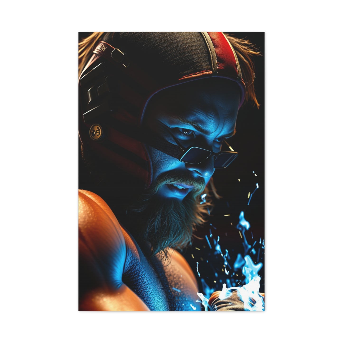 Elite Wrestling Art Vision Wall Art & Canvas Print