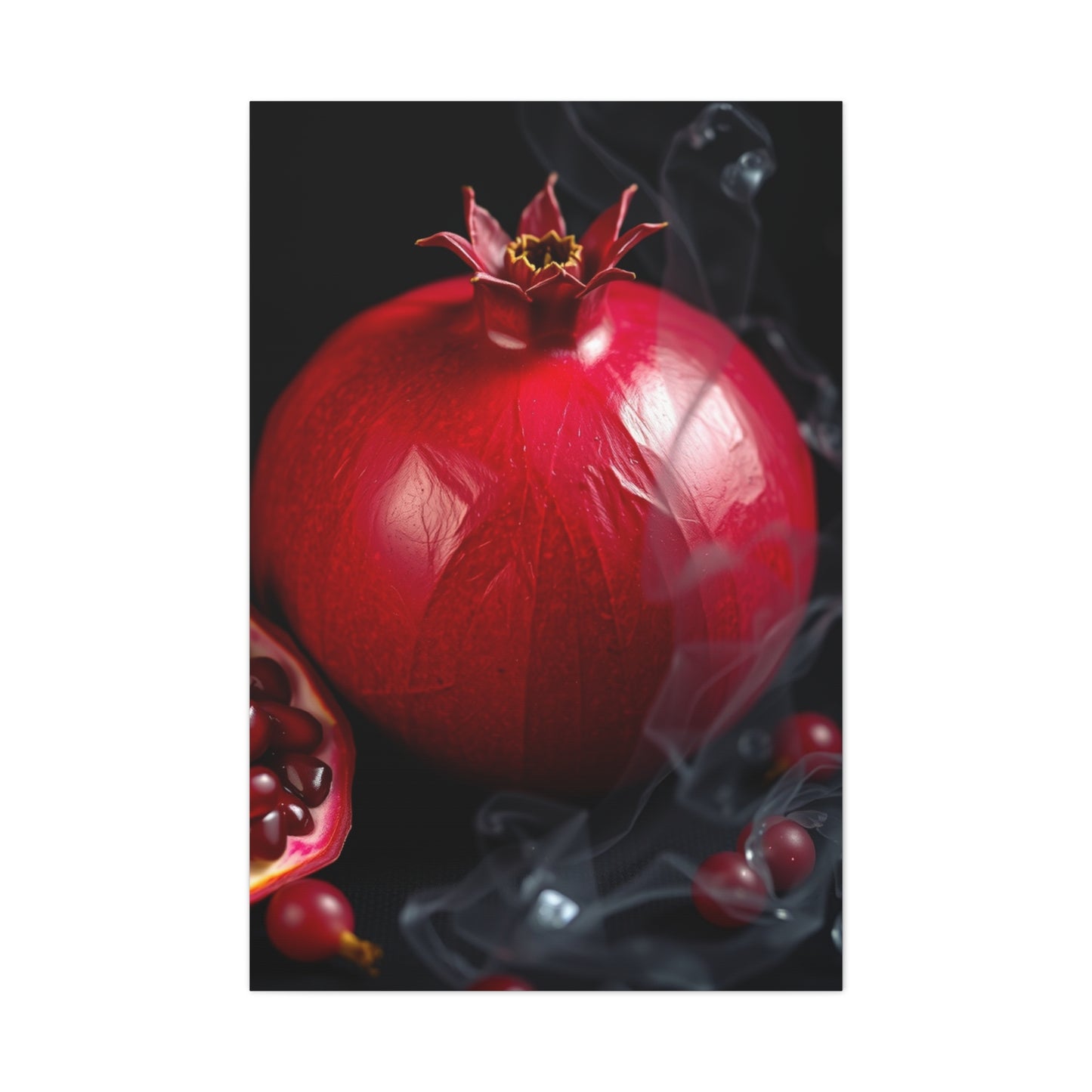 Deep Scarlet Enchantment Wall Art & Canvas Print