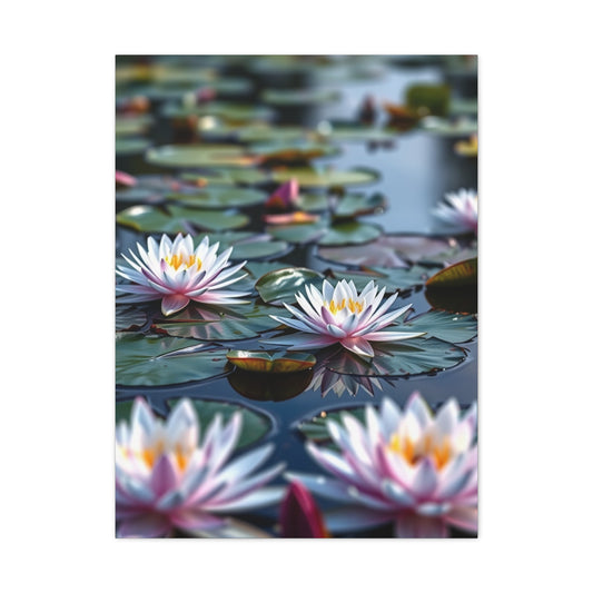 Elite Claude Monet Water Lilies Art Vision Wall Art & Canvas Print
