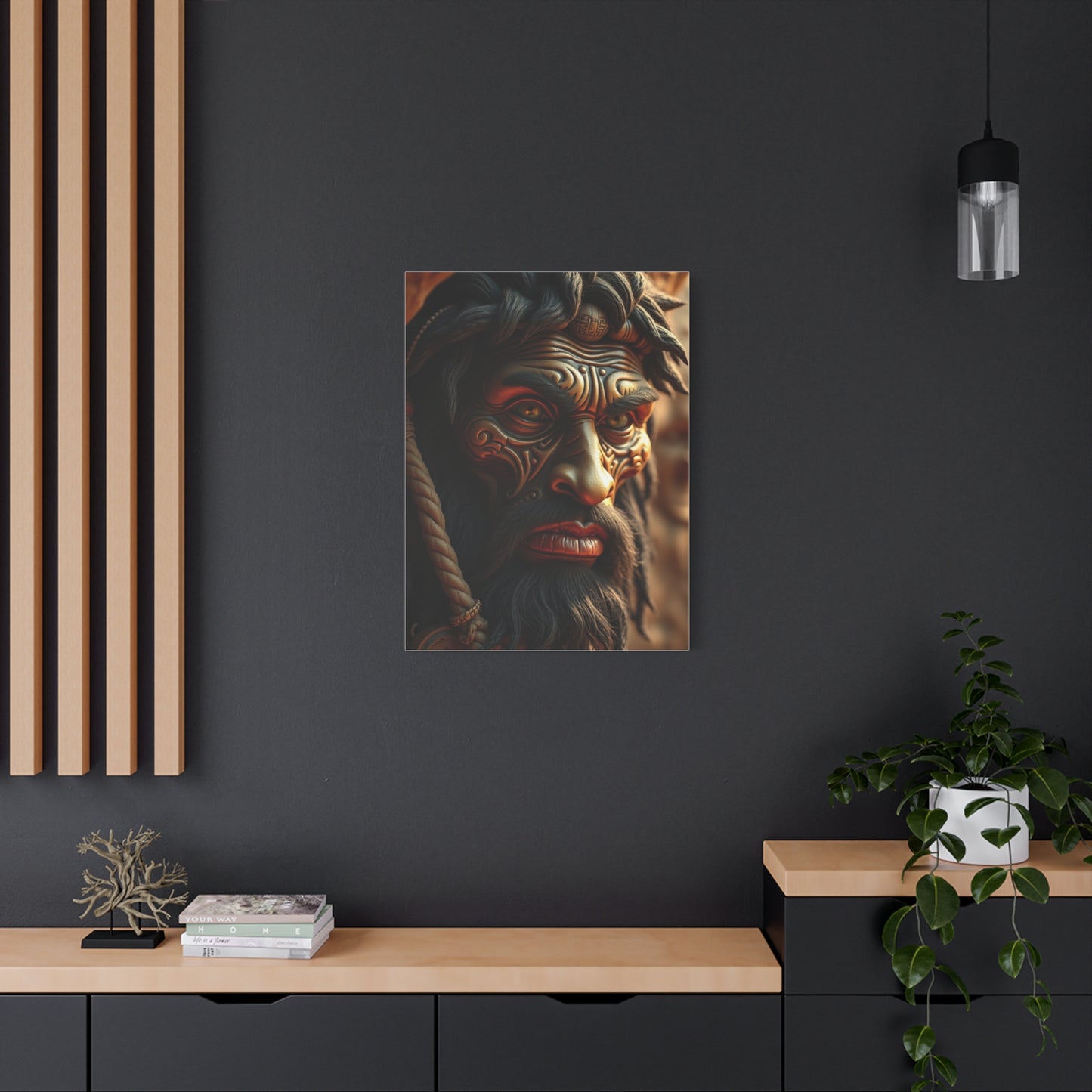 Cave Man Art Luxury Canvas Wall Art & Canvas Print