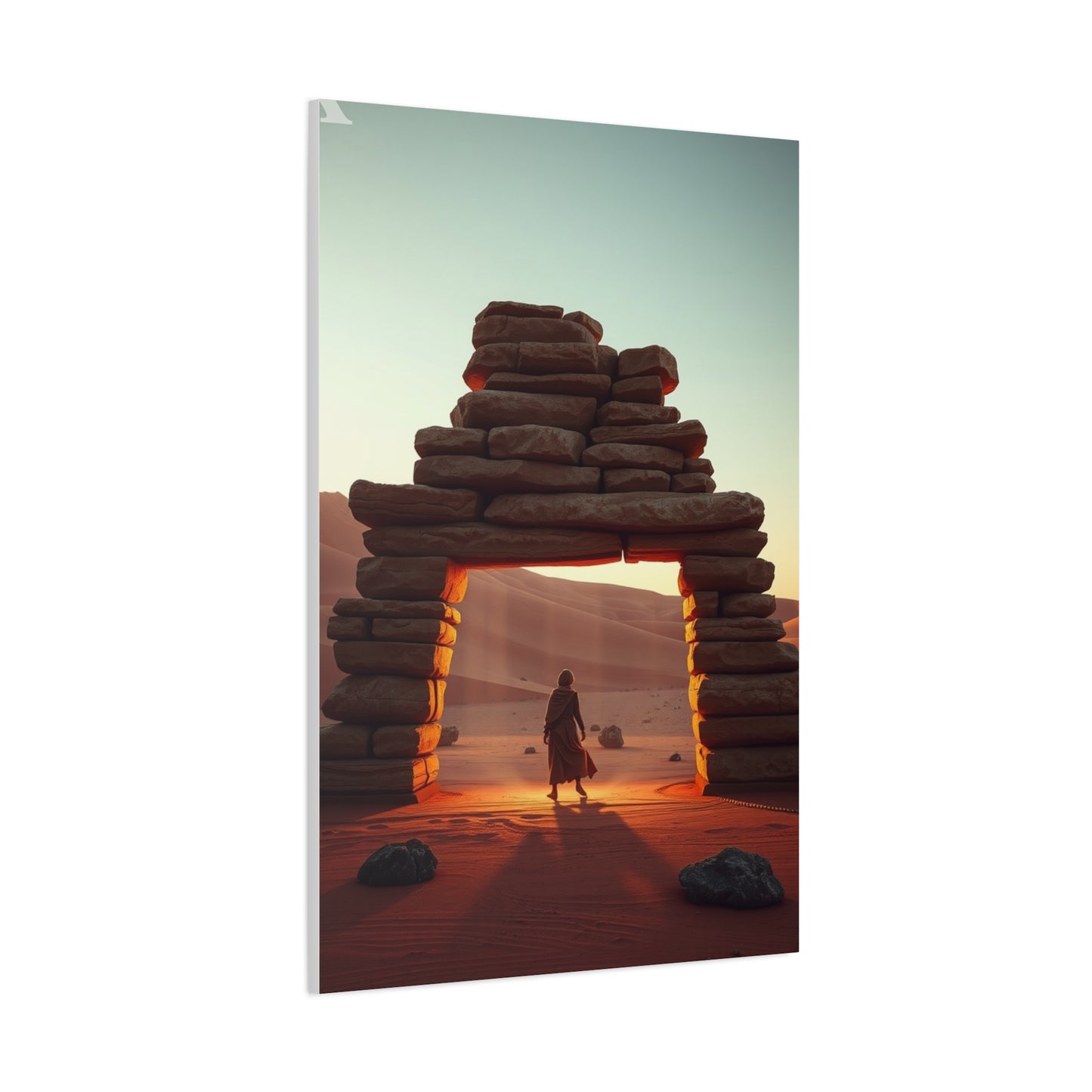 Amber Mirage Canvas Wall Art & Canvas Print