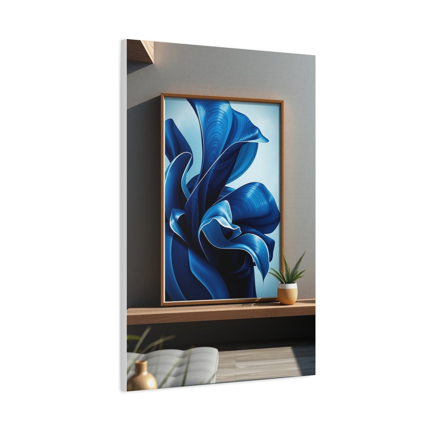 Navy Blue Art Supreme Gallery Wall Art & Canvas Print
