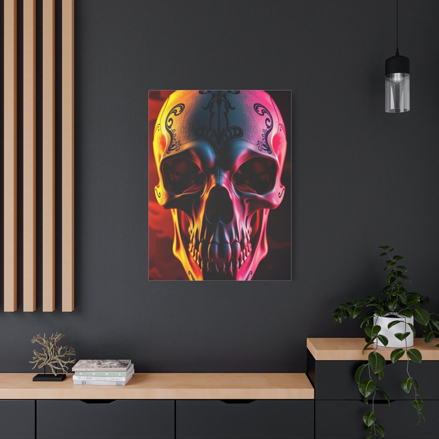 Noble Skull Reverie Wall Art & Canvas Print