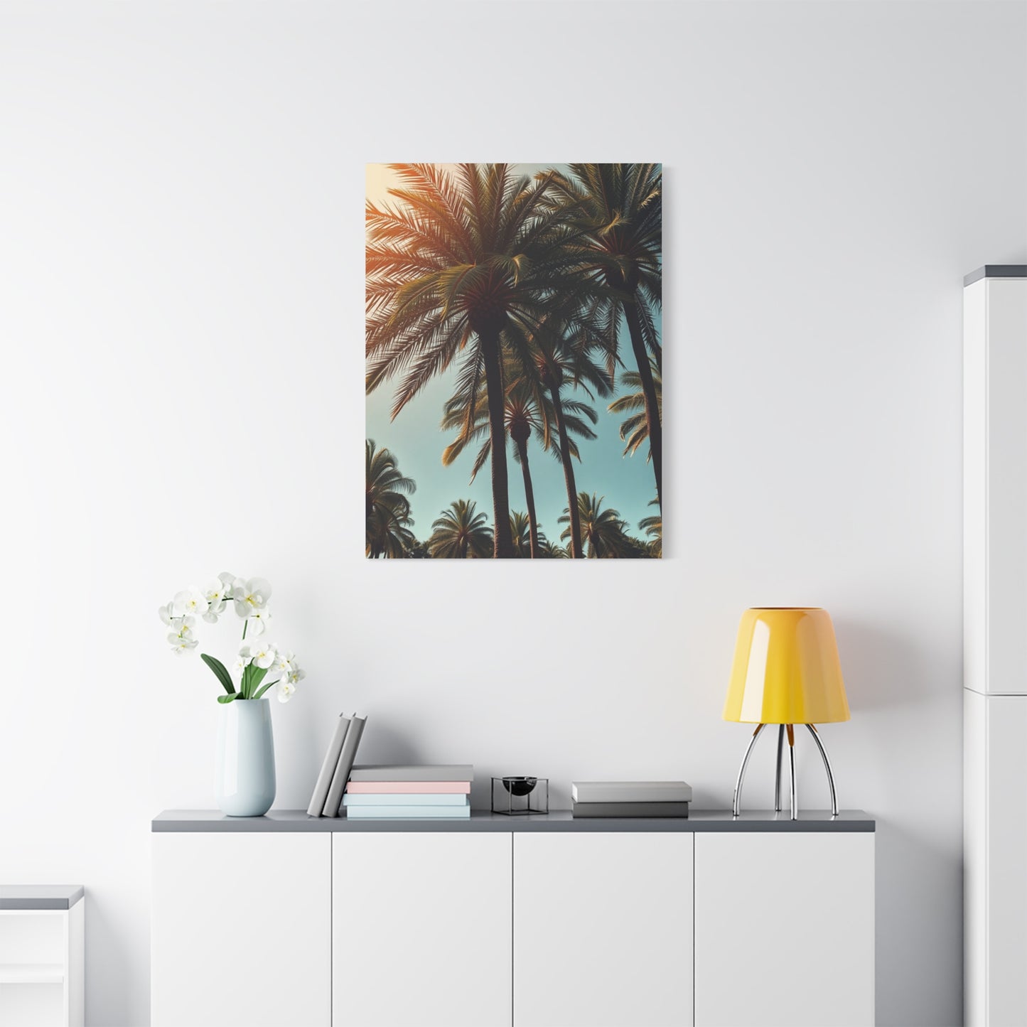 Elegant Fronds Panorama Wall Art & Canvas Print