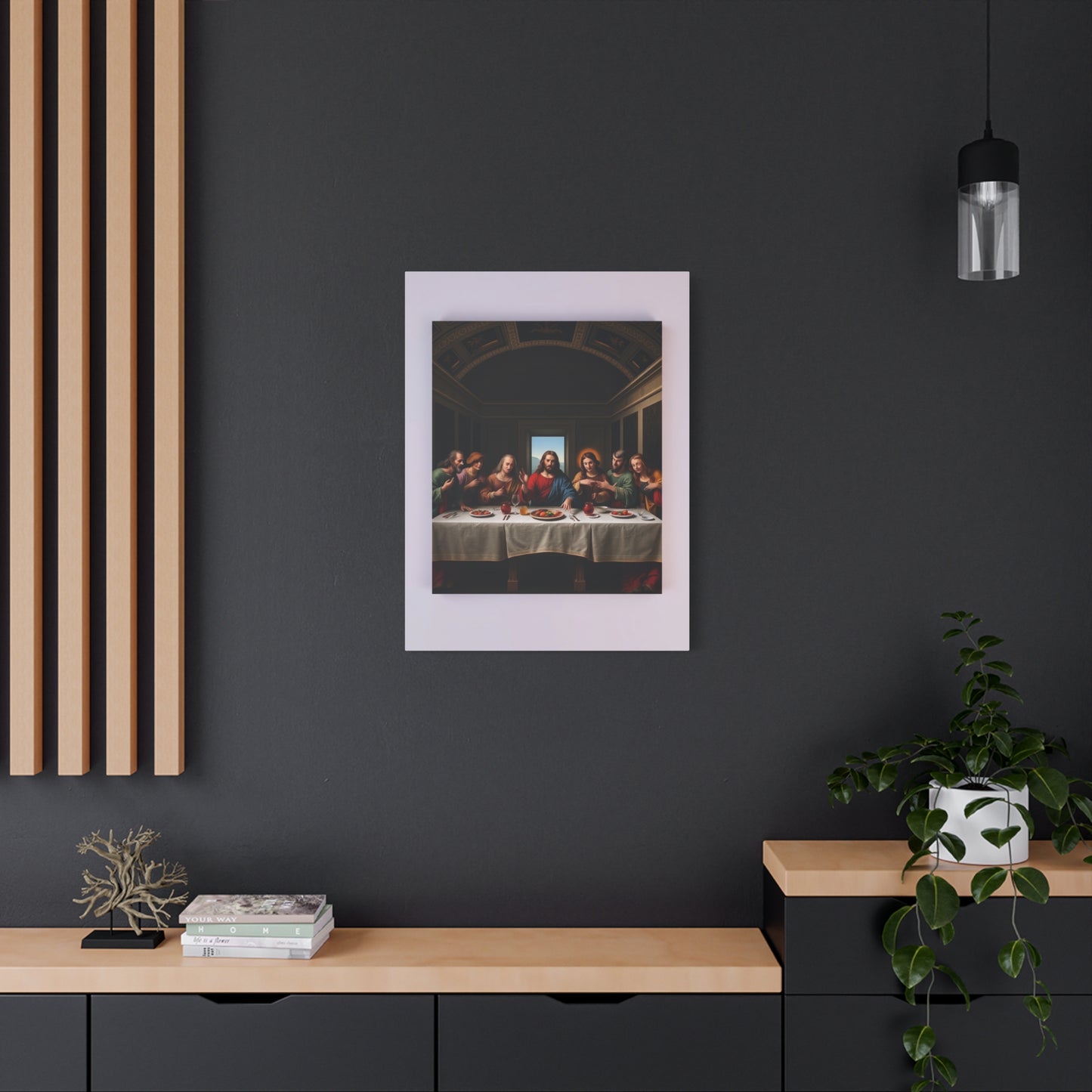 Vision The Last Supper Art Art Wall Art & Canvas Print