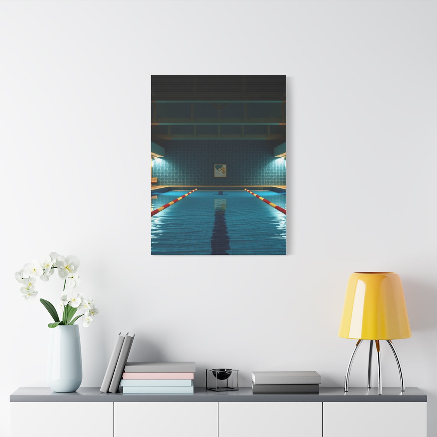Elite Swimming Pool Art Vision Wall Art & Canvas Print