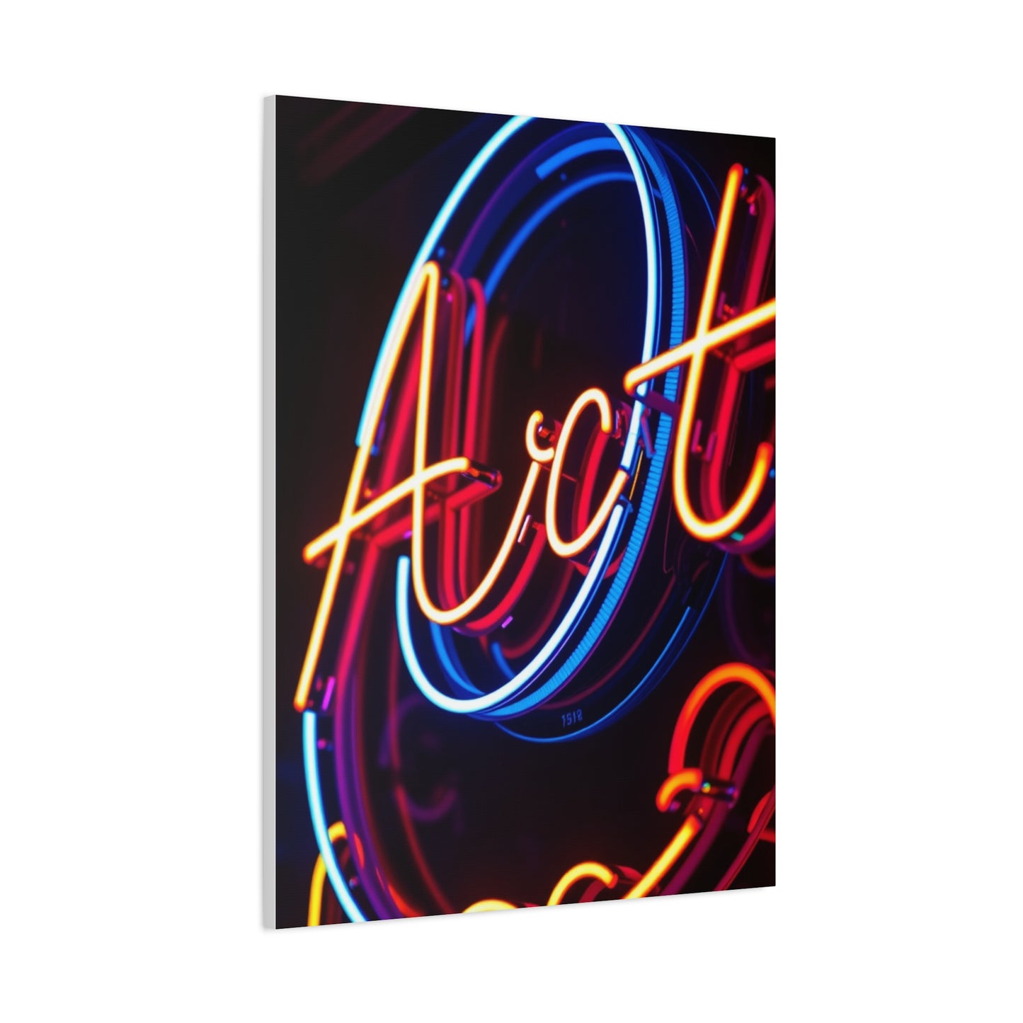 Ethereal Neon Reverie Wall Art & Canvas Print