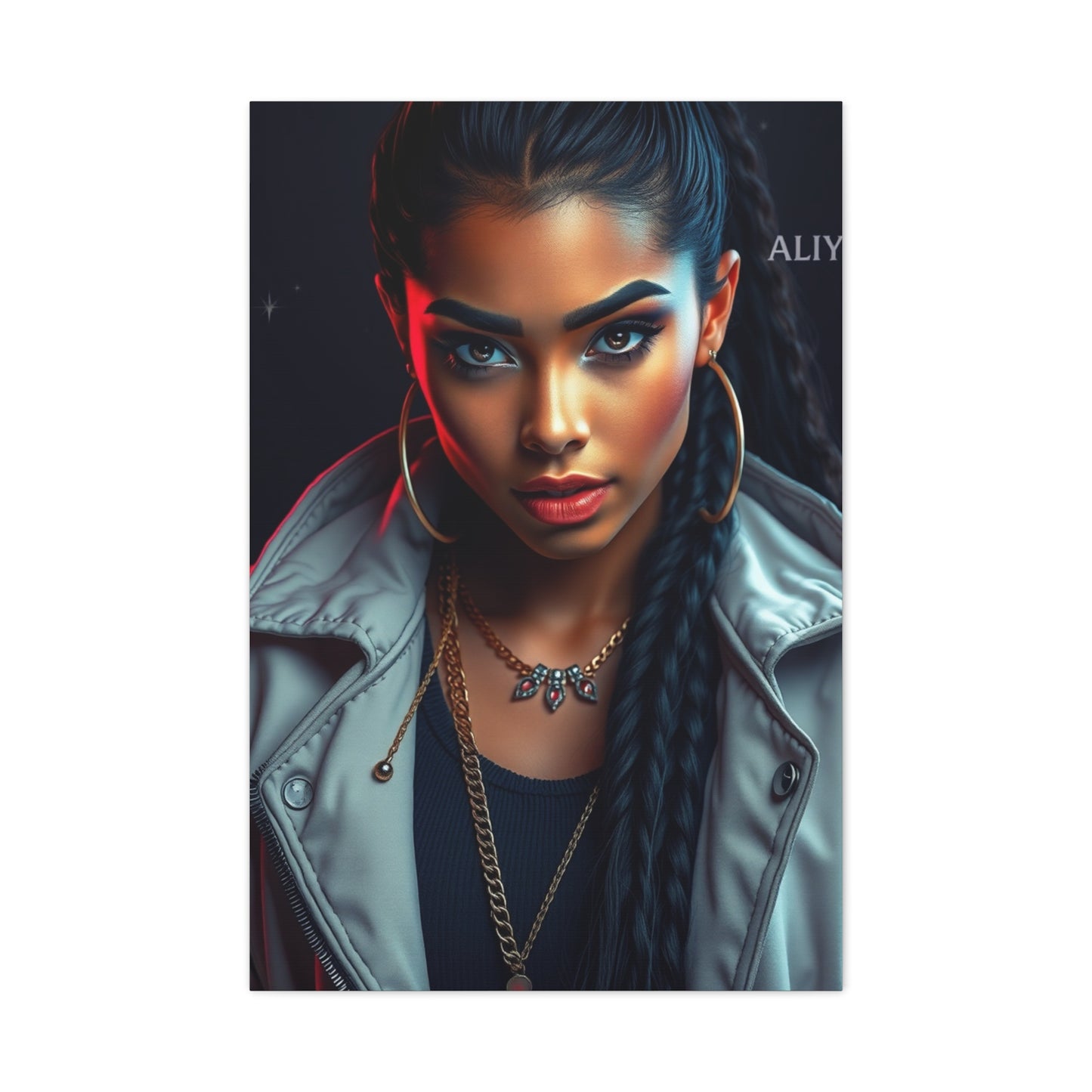 Supreme Aaliyah Art Collection Wall Art & Canvas Print