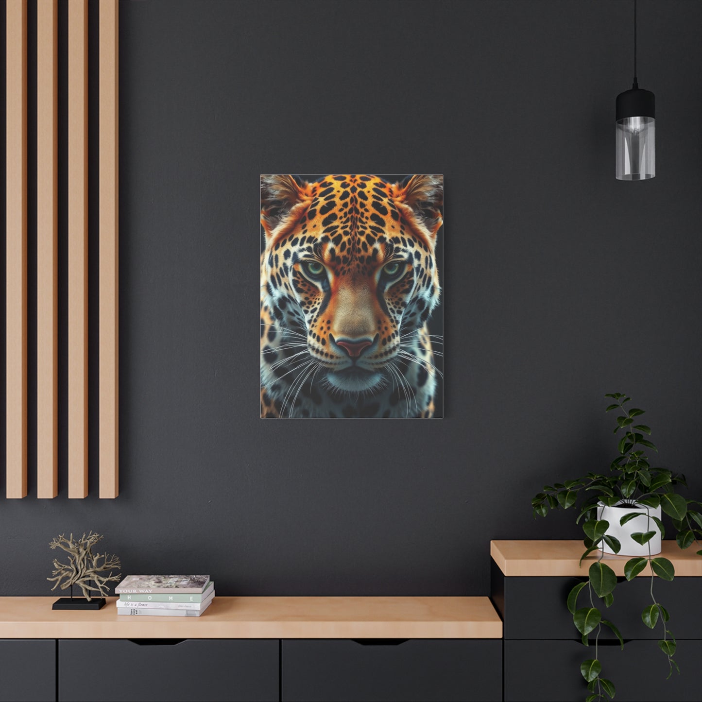 Vision Leopard Art Art Wall Art & Canvas Print