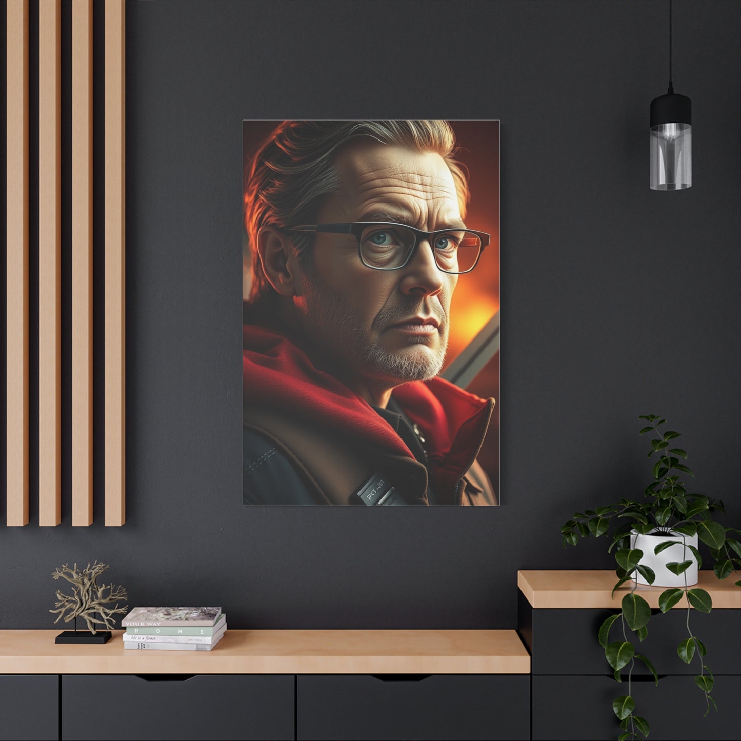 Cinematic Elegance Canvas wall art & canvas print