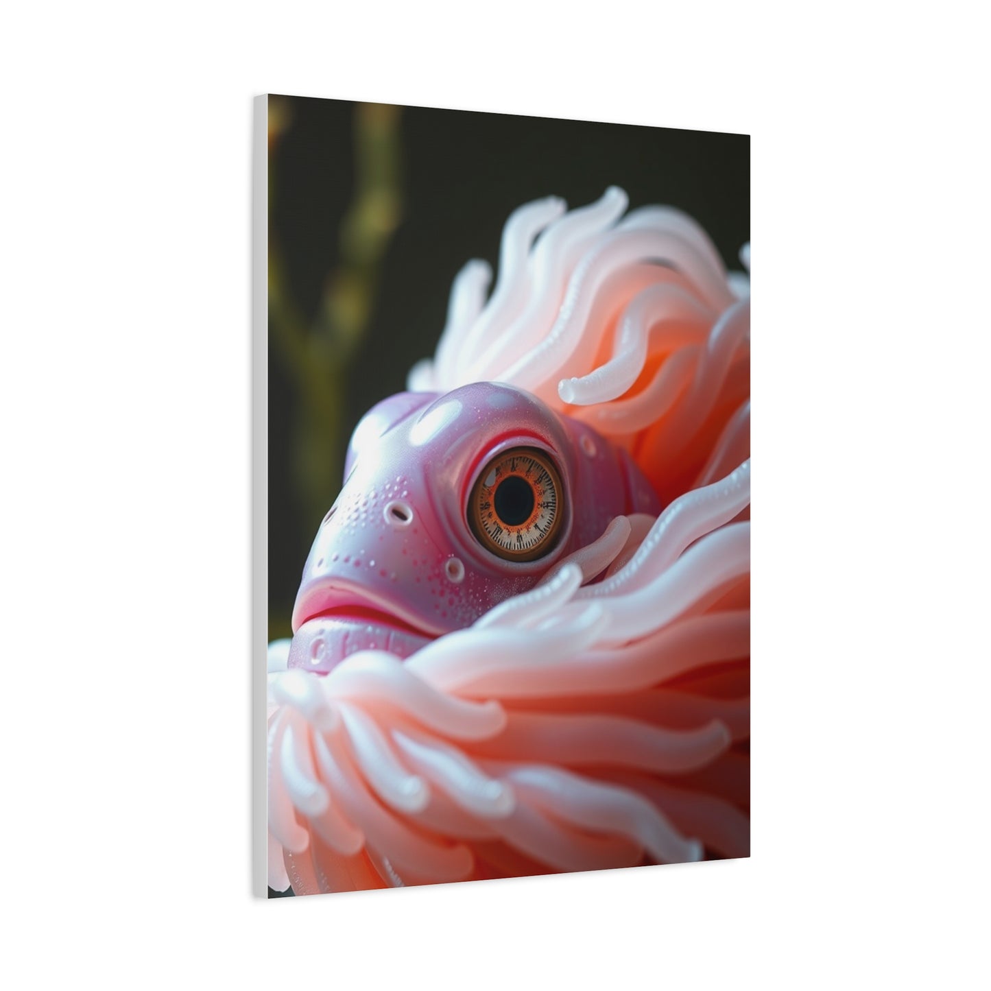 Tranquil Aquamarine Vista Wall Art & Canvas Print