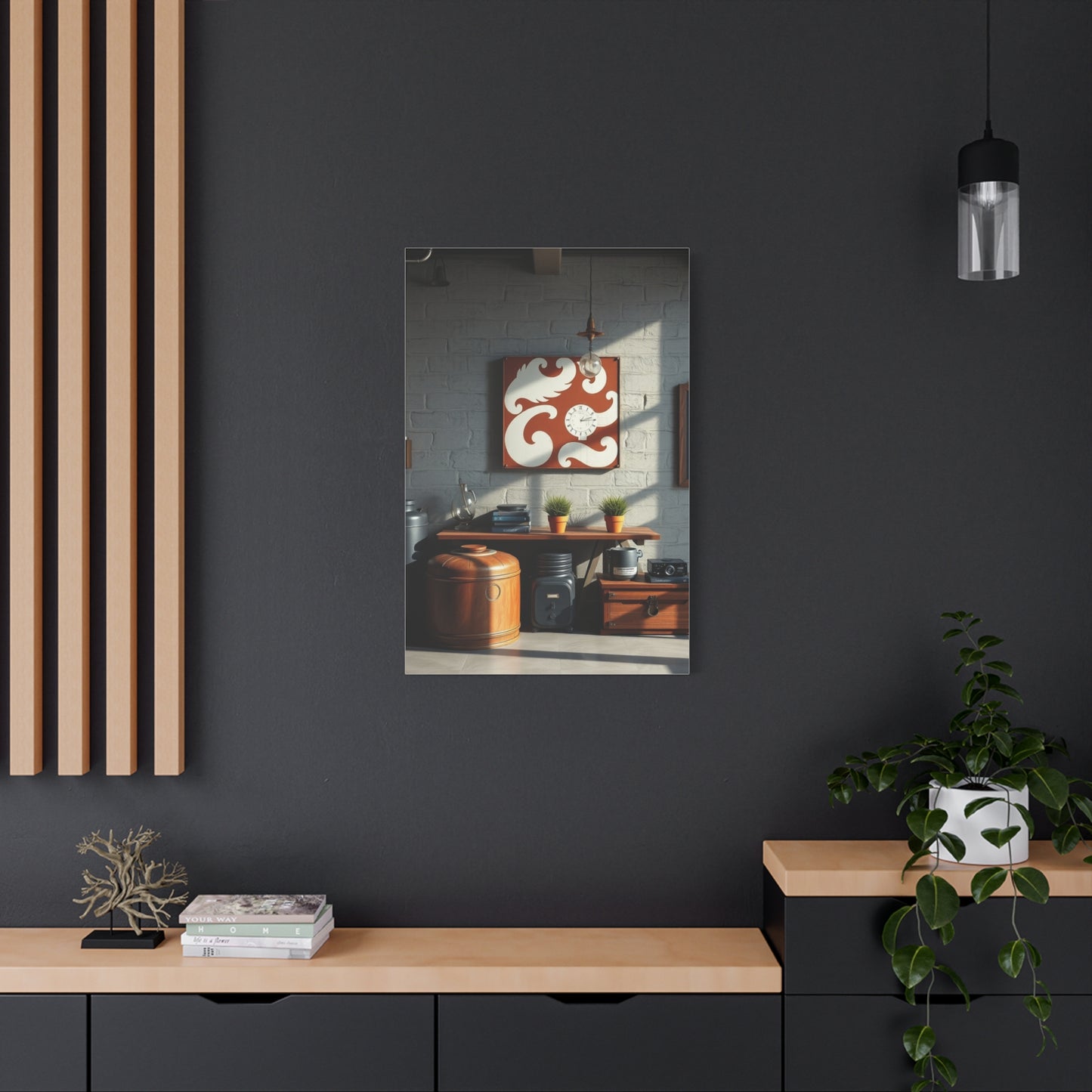 Refined Industrial Aesthetics Wall Art & Canvas Print