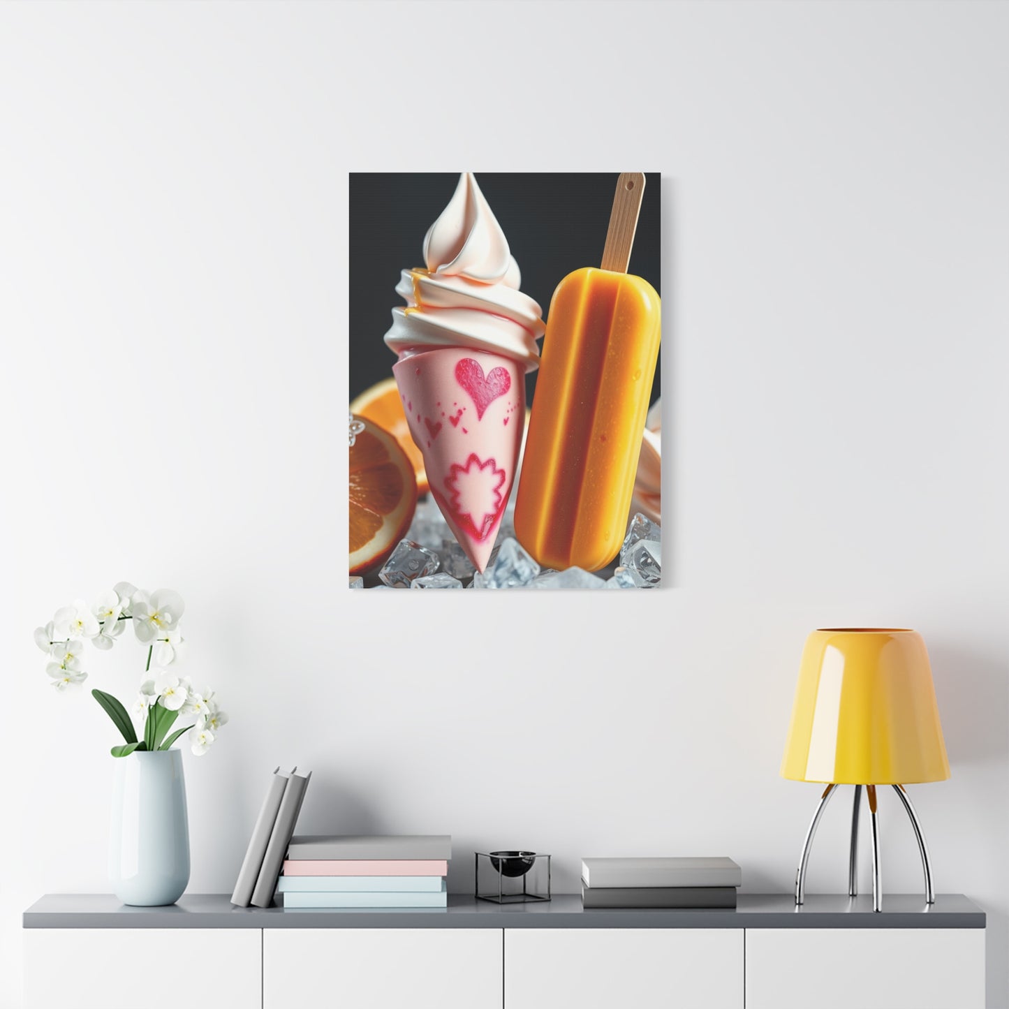 Vision Ice Cream & Popsicle Art Art Wall Art & Canvas Print