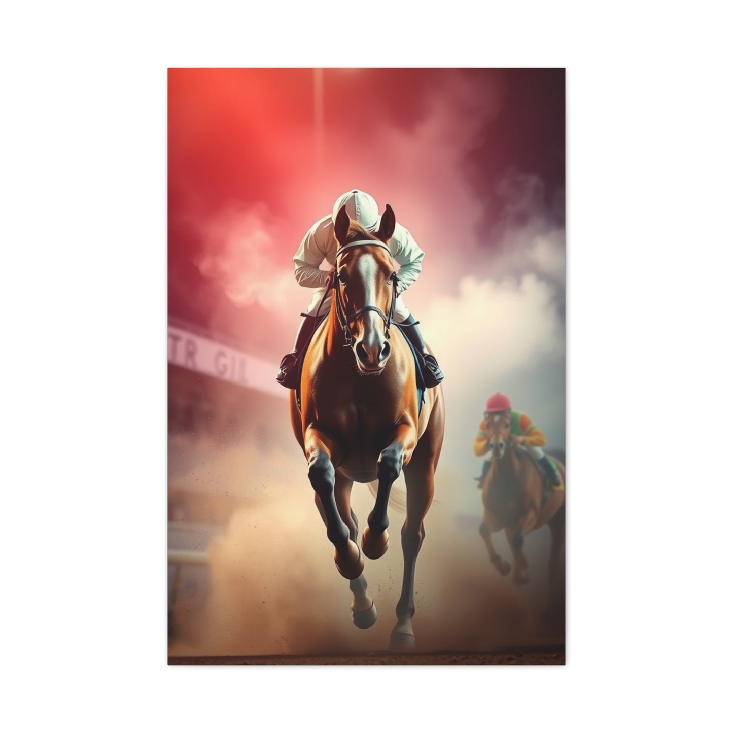 Vision Horse Racing Art Art Wall Art & Canvas Print
