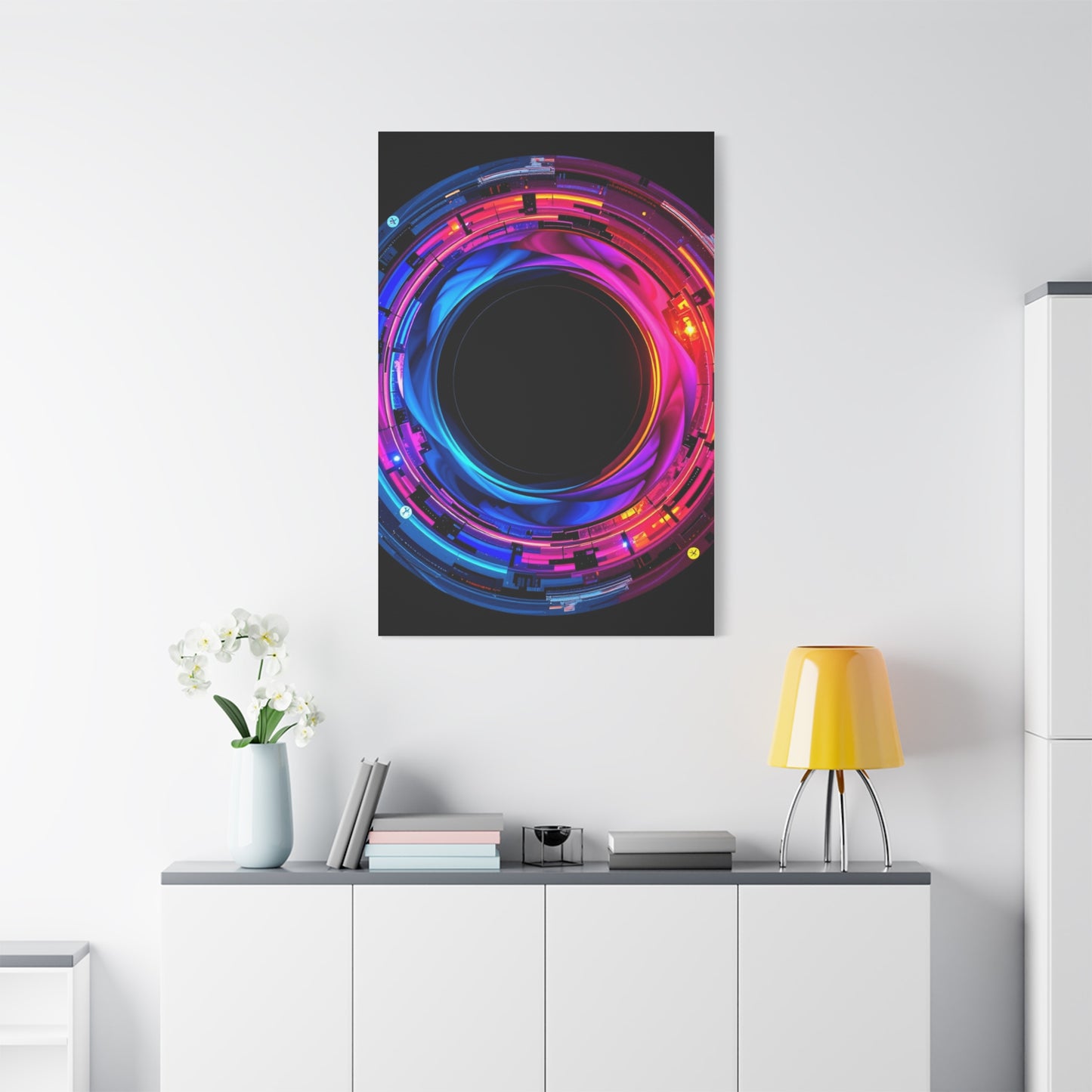 Serene Halo Enchantment wall art & canvas print