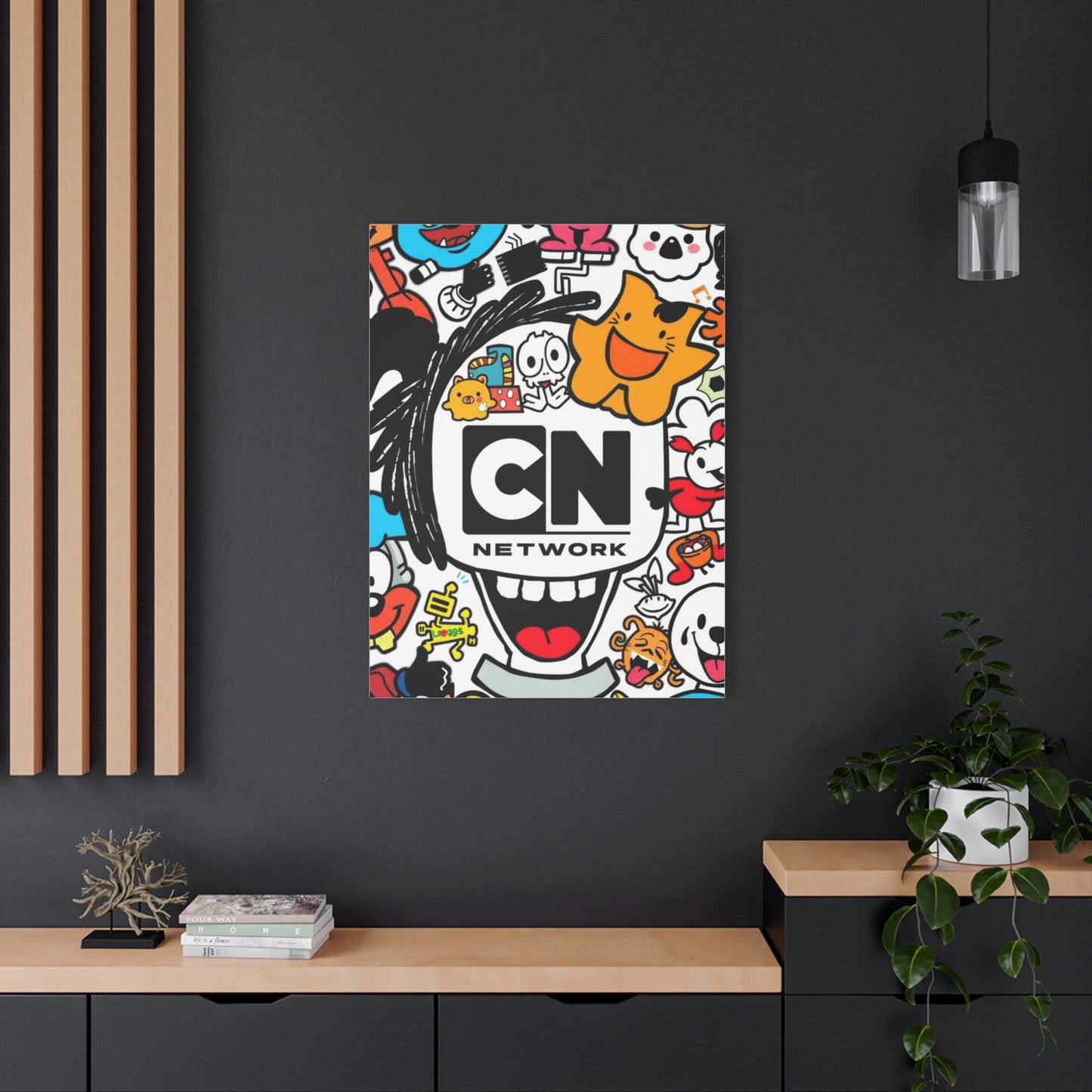 Lavish Cartoon Fusion Art Wall Art & Canvas Print