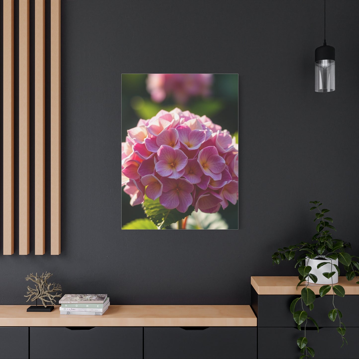 Hydrangea Flower Art Luxury Canvas Wall Art & Canvas Print