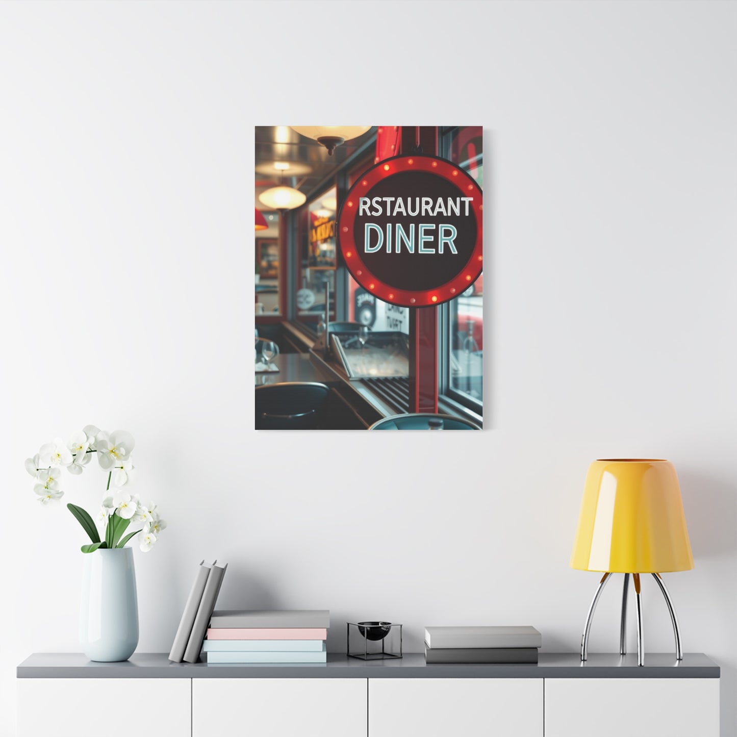 Restaurant & Diner Art Luxury Canvas Wall Art & Canvas Print
