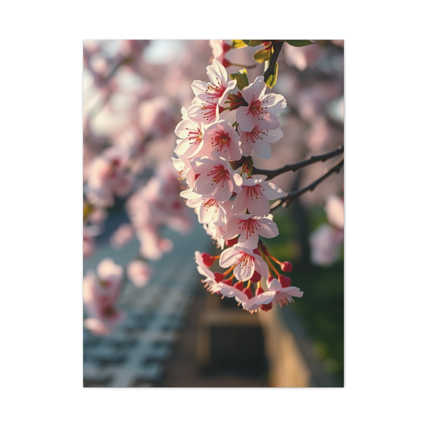 Vision Cherry Blossom Wall Art Art Wall Art & Canvas Print