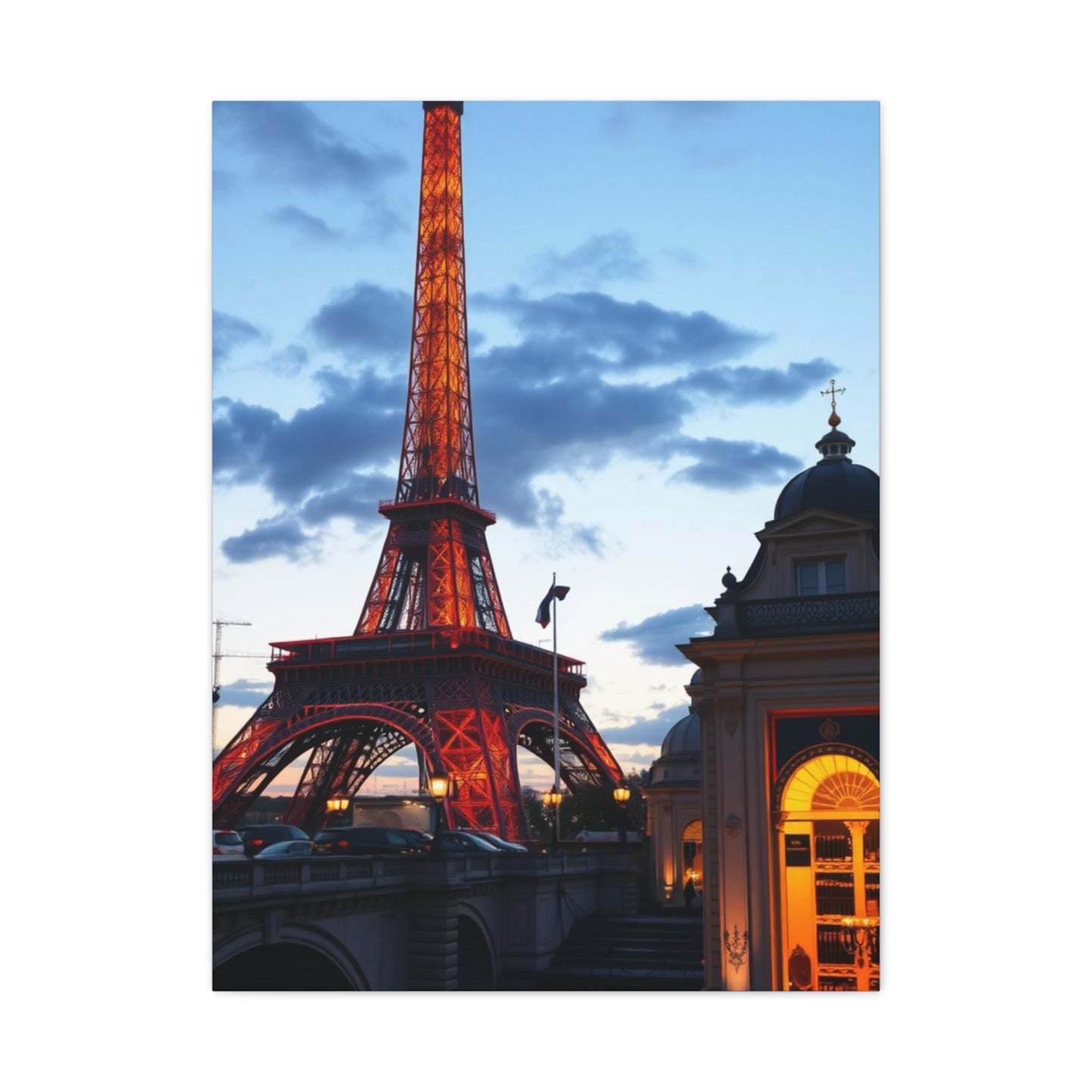 Luxe Parisian Reverie Canvas