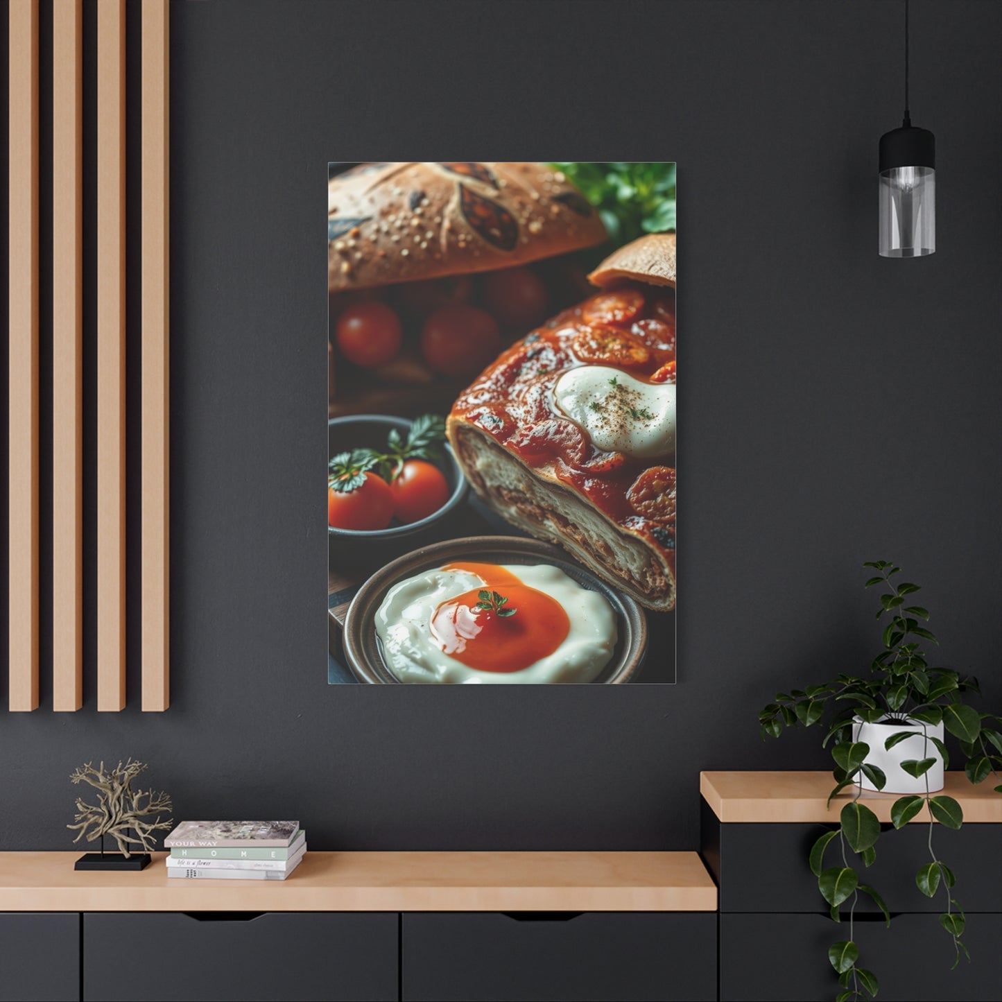 Masterpiece Italian Food Art Vision Wall Art & Canvas Print