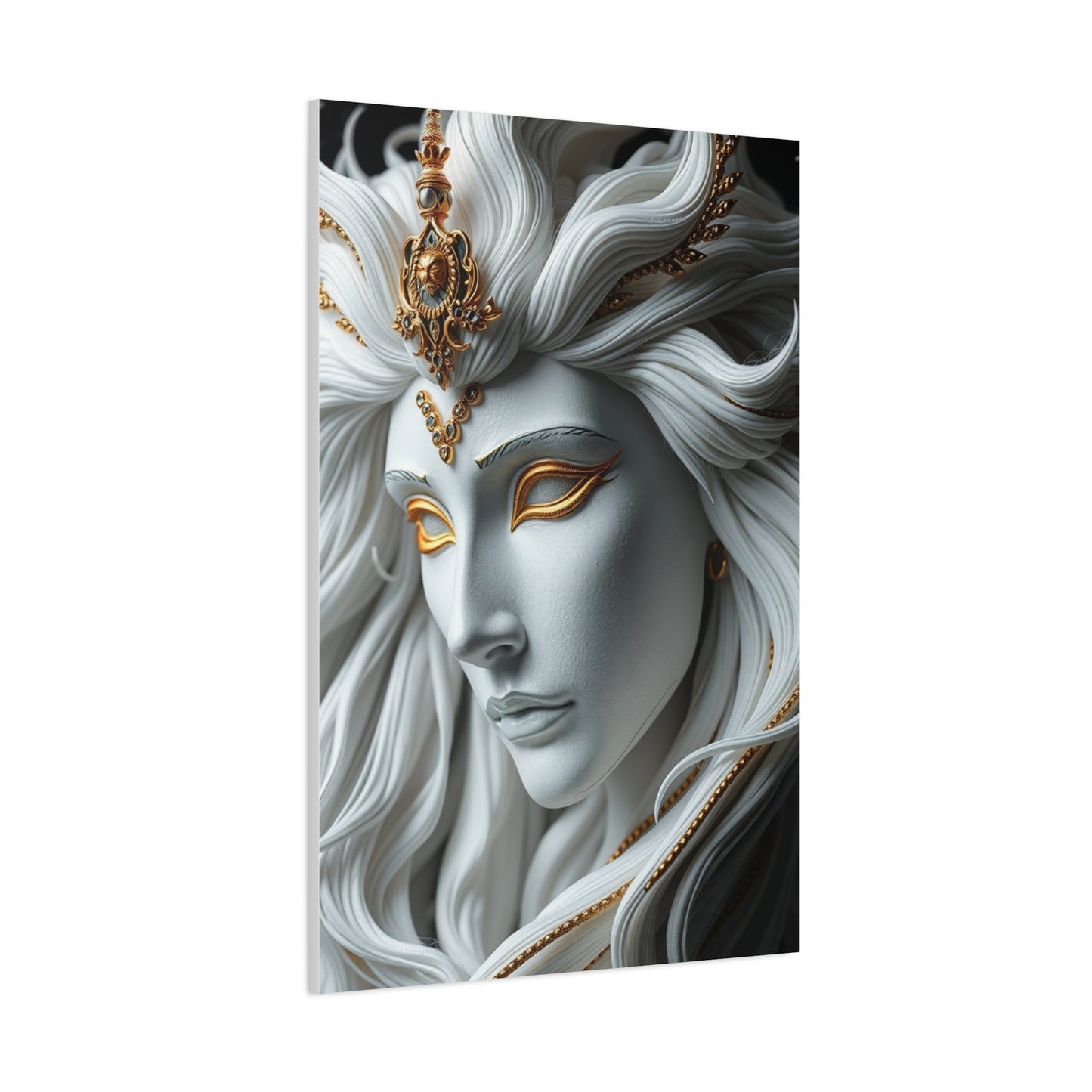 Supreme Black White and Gold Art Collection Wall Art & Canvas Print