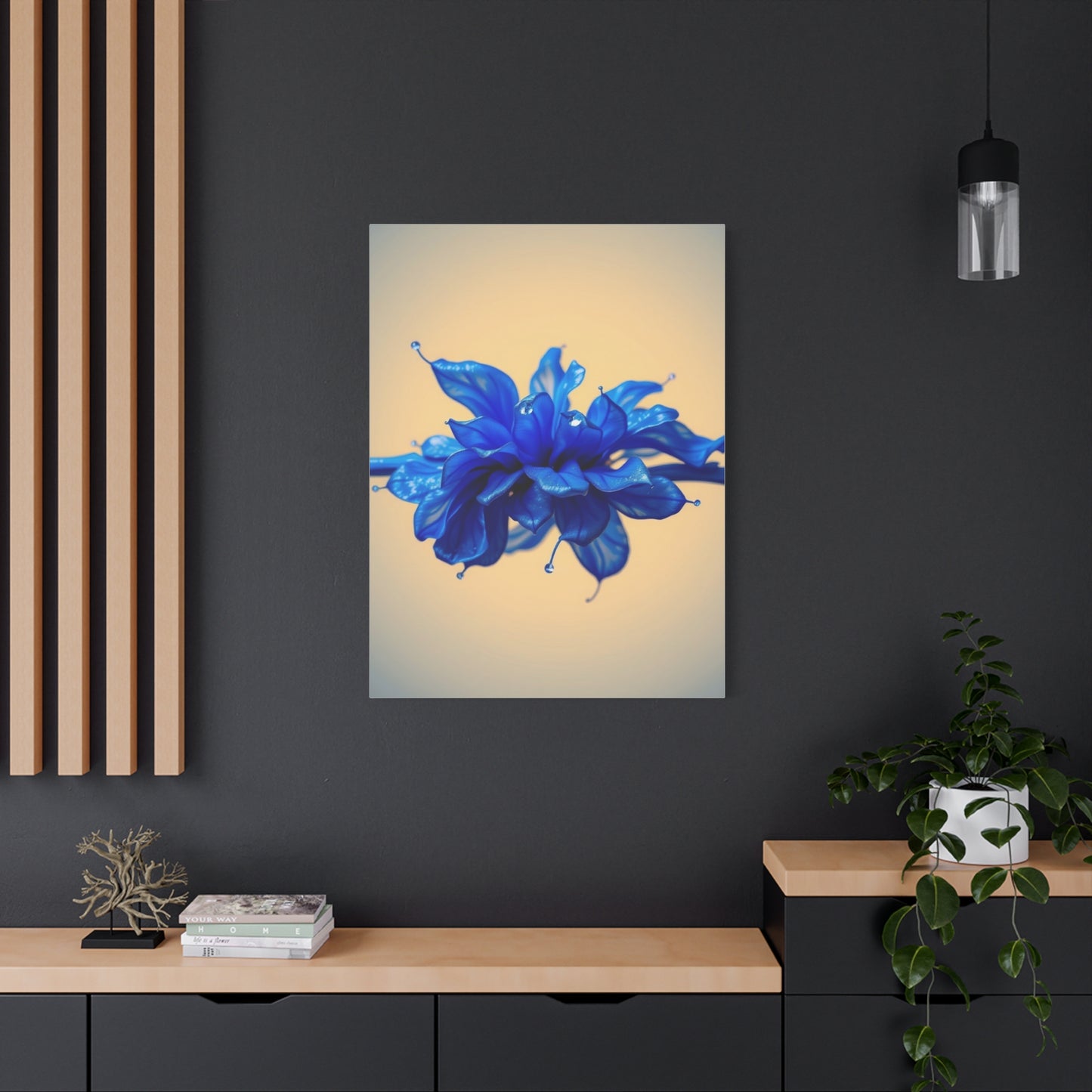 Supreme Blue & Gray Art Collection Wall Art & Canvas Print