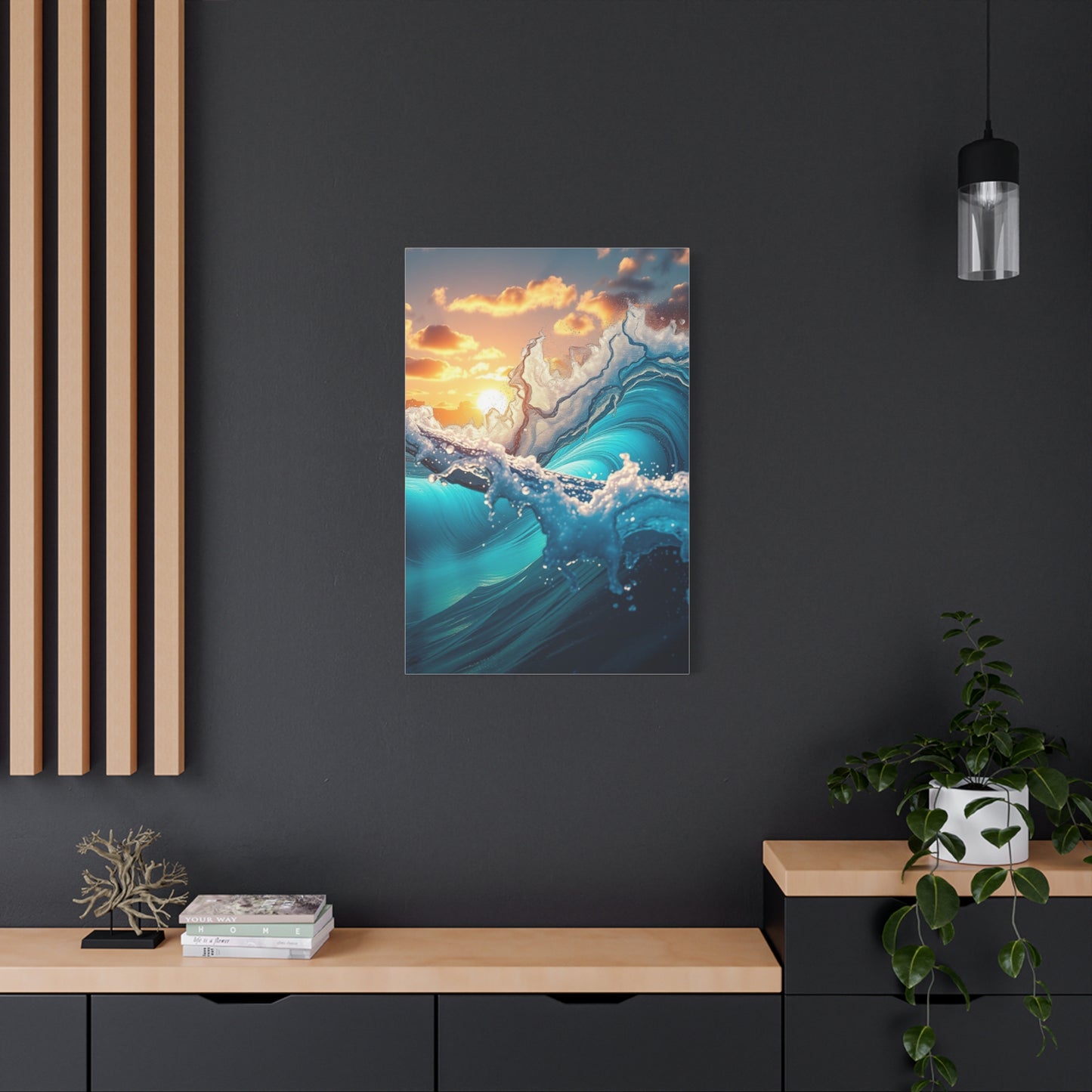 Tidal Elegance Artistry Wall Art & Canvas Print