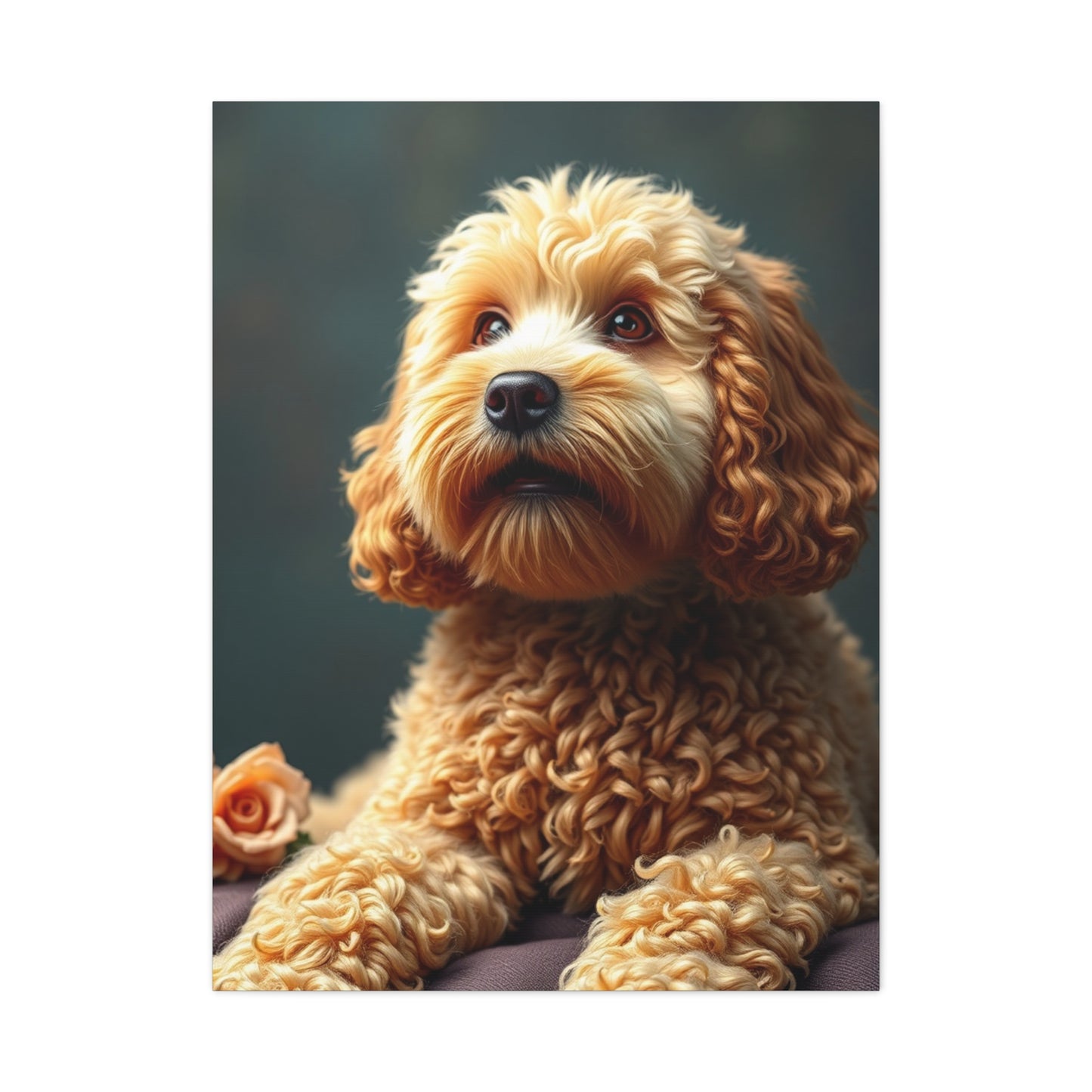 Masterpiece Golden Doodle Art Vision Wall Art & Canvas Print