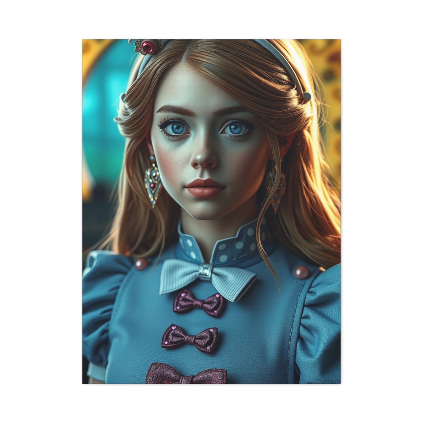 Luxury Alice In Wonderland Characters Art Collection Wall Art & Canvas Print