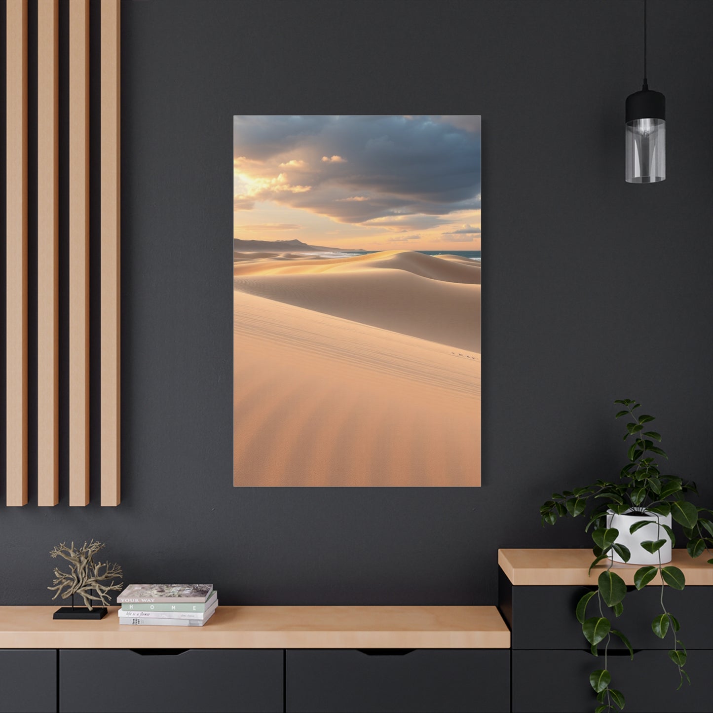 Coastal Sand Dunes Art Supreme Gallery Wall Art & Canvas Print