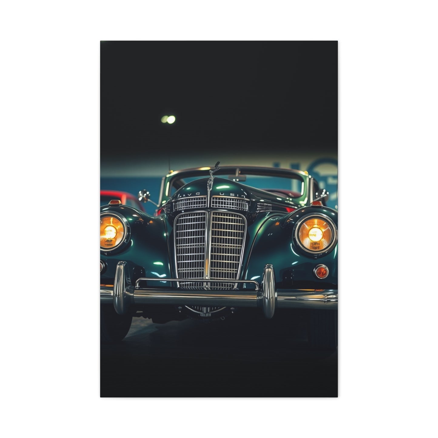 Antique Automobile Elegance Wall Art & Canvas Print