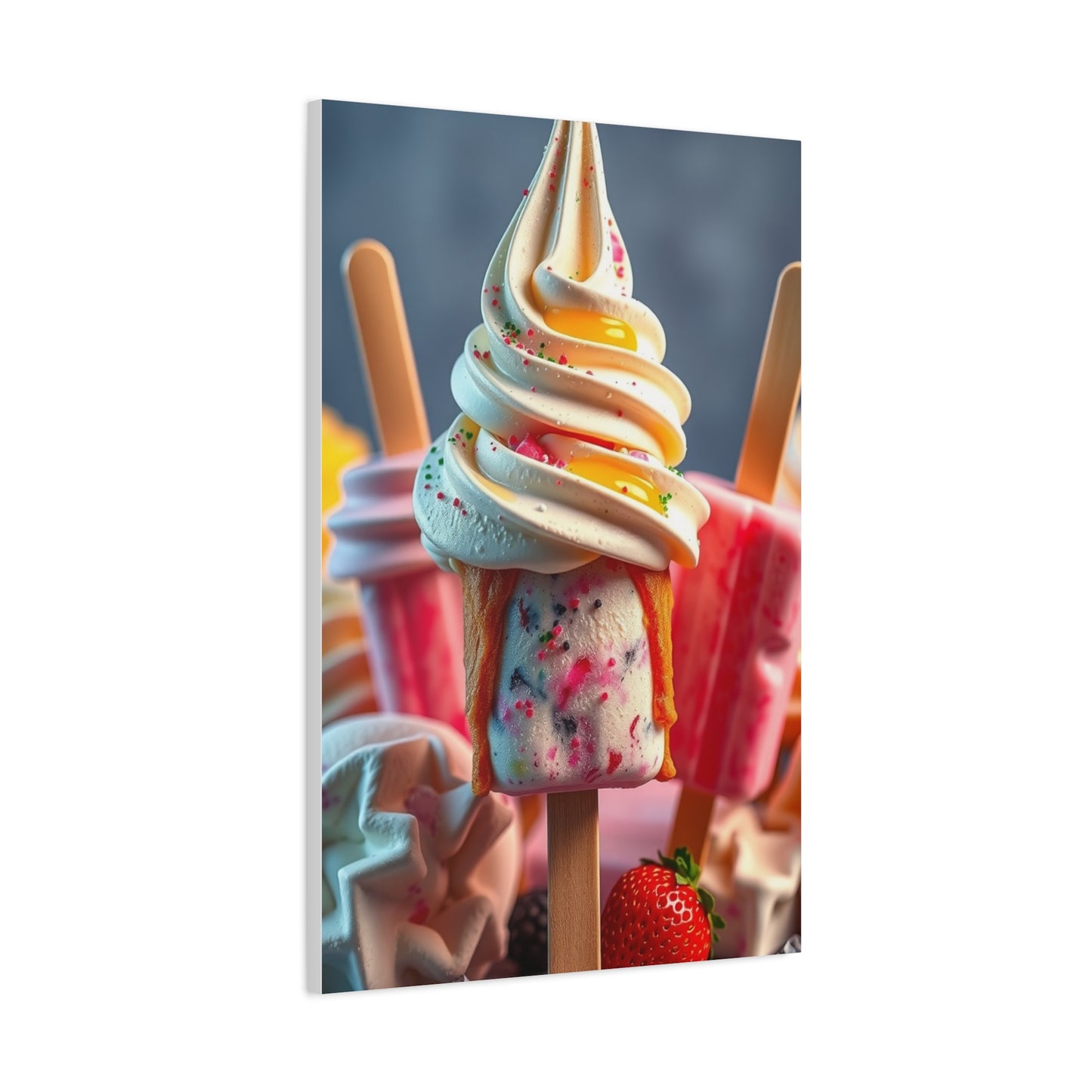 Ice Cream & Popsicle Art Supreme Gallery Wall Art & Canvas Print
