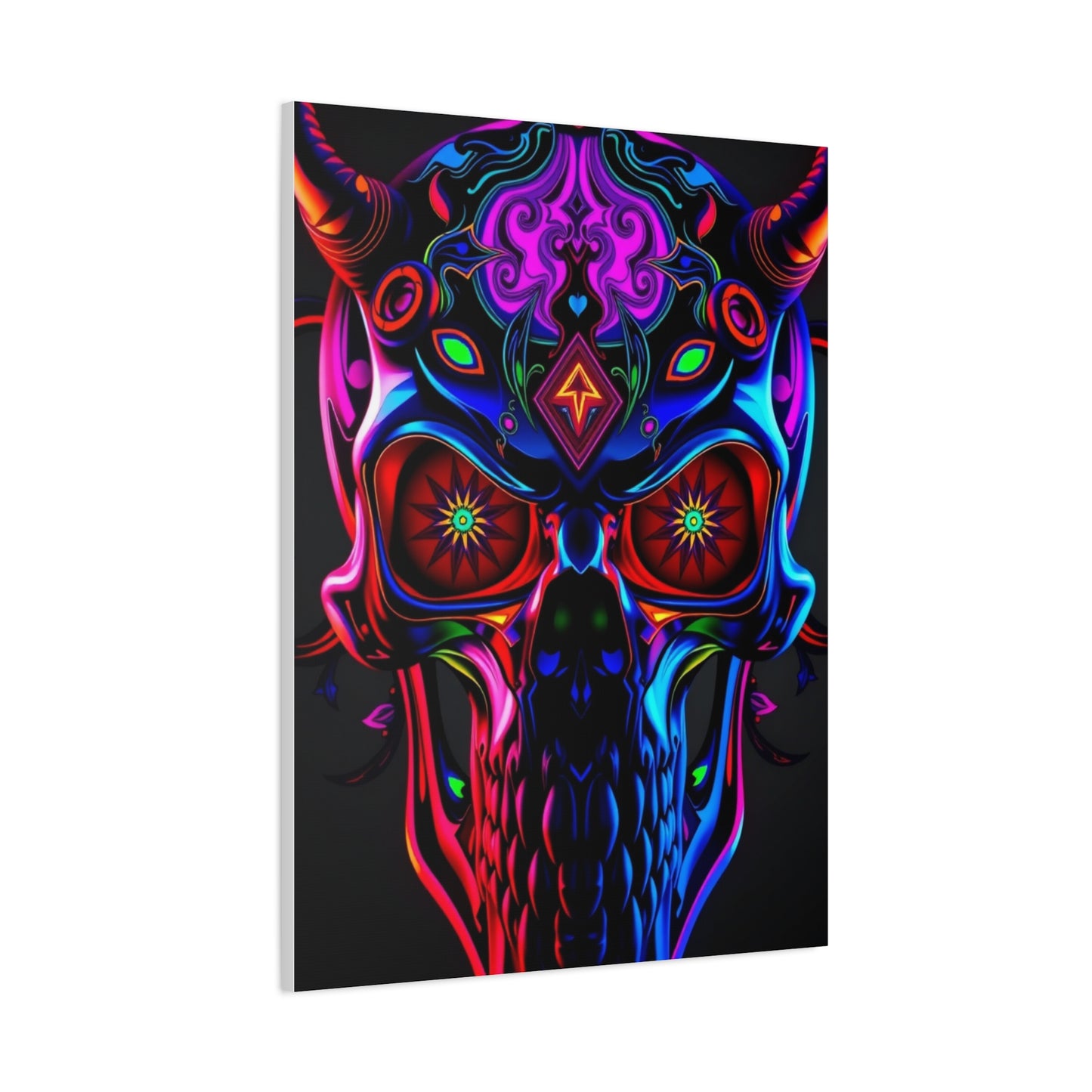 Trance Skull Elegance Wall Art & Canvas Print
