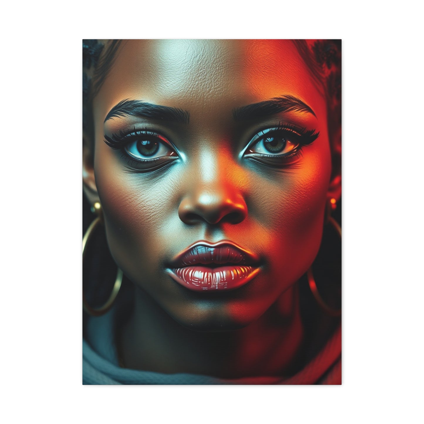 Lady Basquiats Palette Prestige Wall Art & Canvas Print