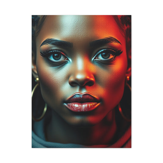 Lady Basquiats Palette Prestige Wall Art & Canvas Print