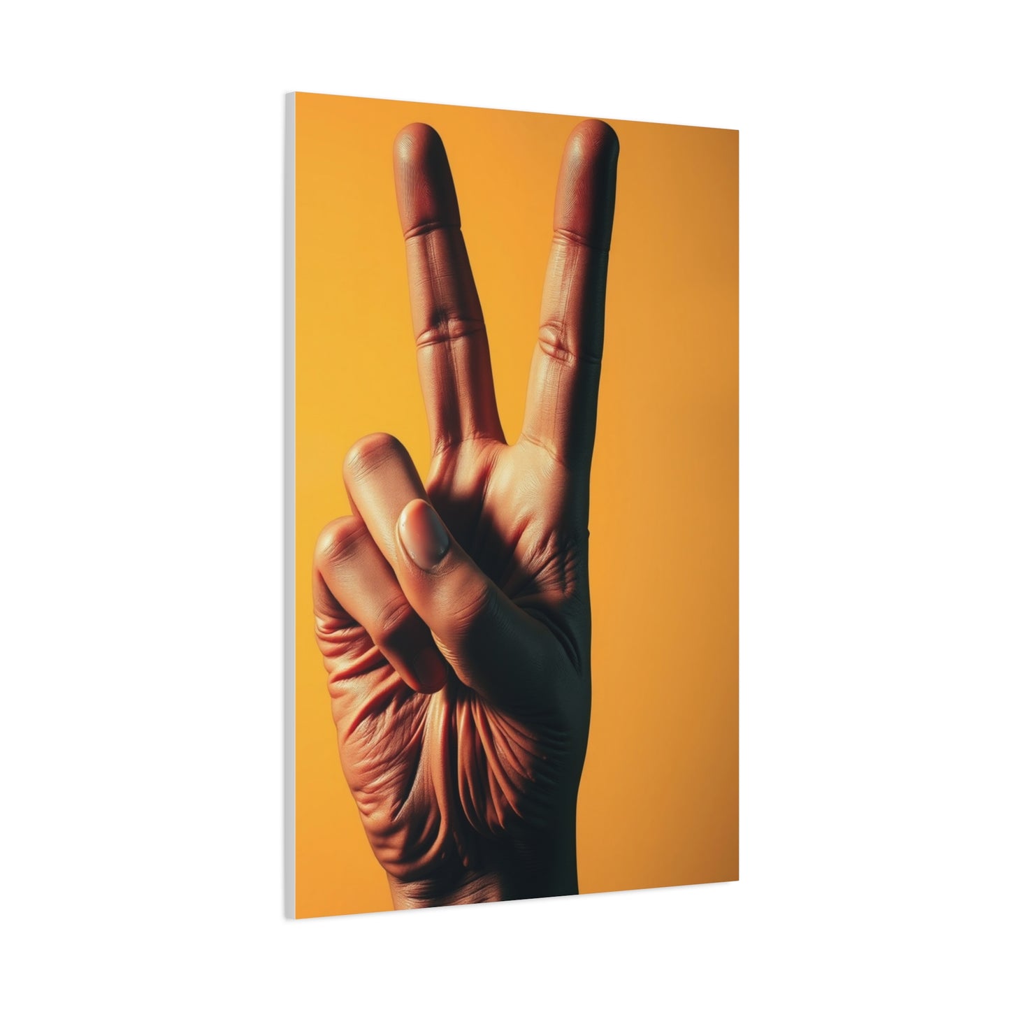 Vision Peace Sign Art Art Wall Art & Canvas Print