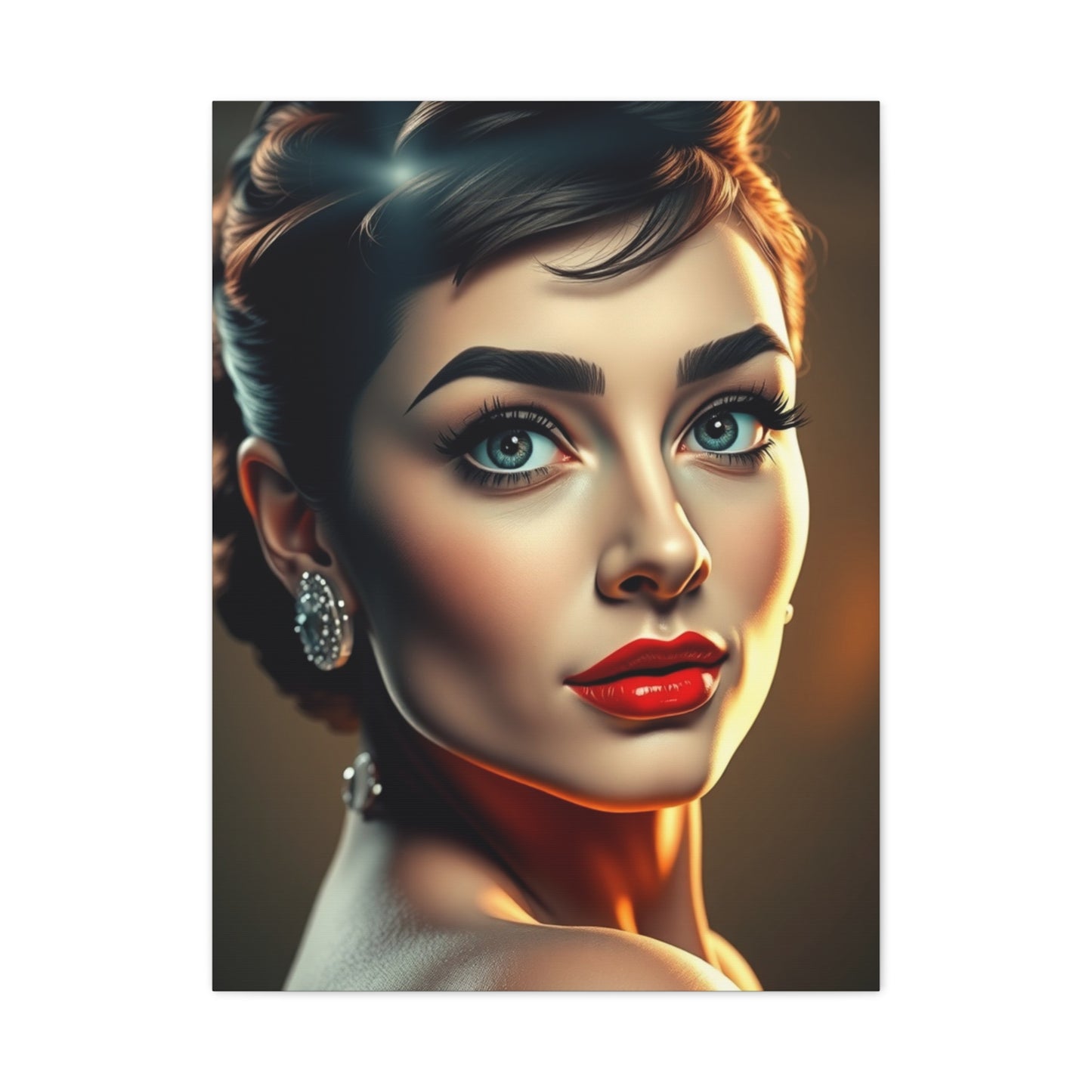 Vision Audrey Hepburn Art Art Wall Art & Canvas Print