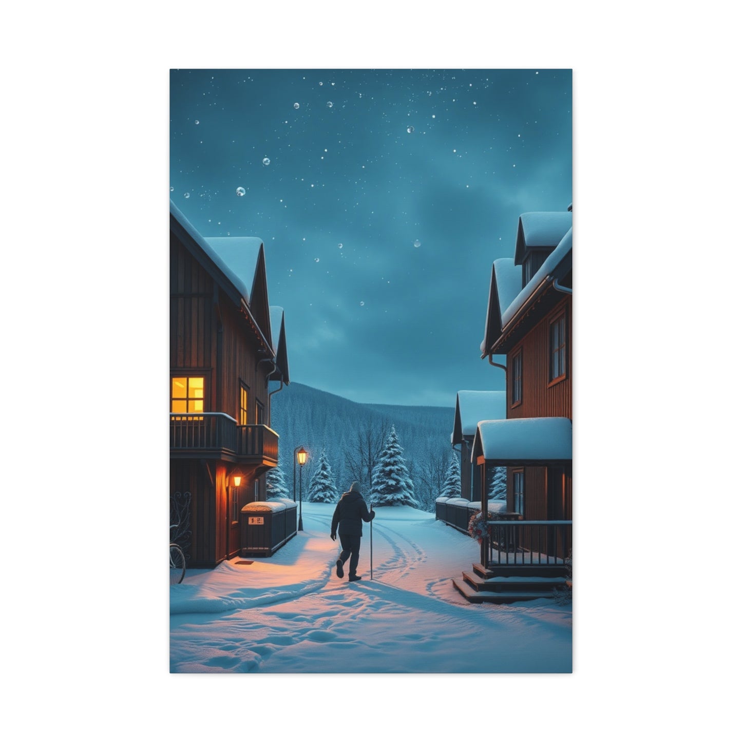 Nordic Ethereal Canvas Wall Art & Canvas Print