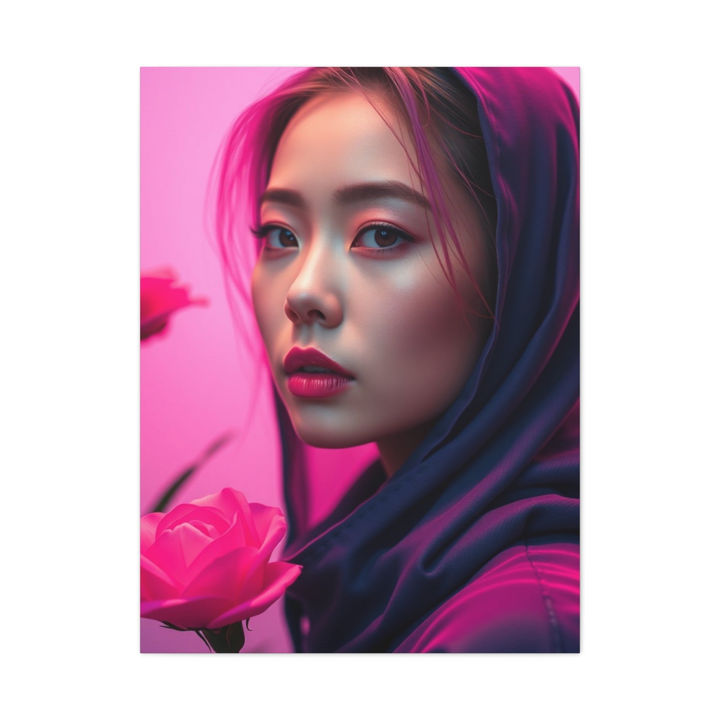Rosé Reverie Canvas Masterpiece Wall Art & Canvas Print