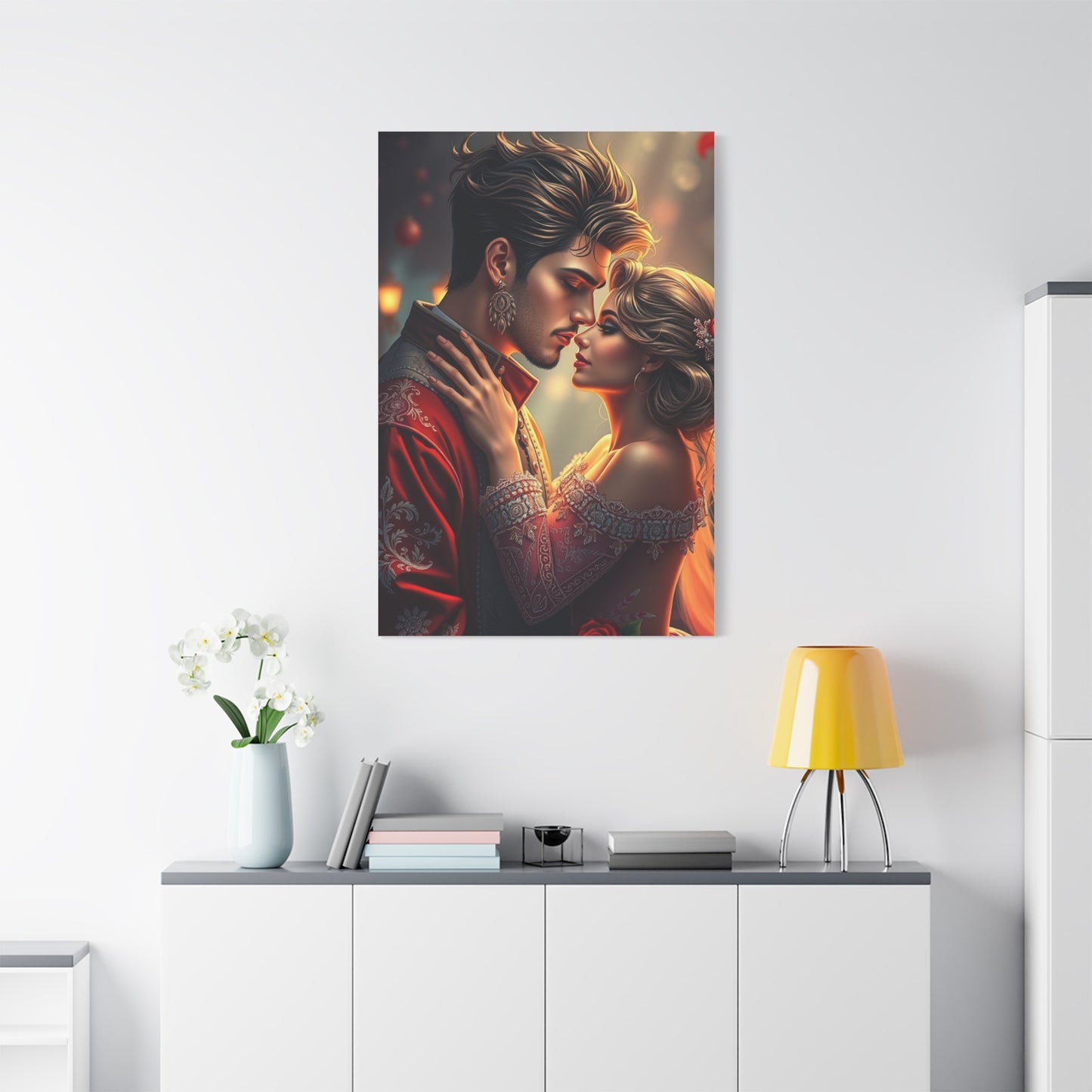 Celestial Romance Canvas Wall Art & Canvas Print