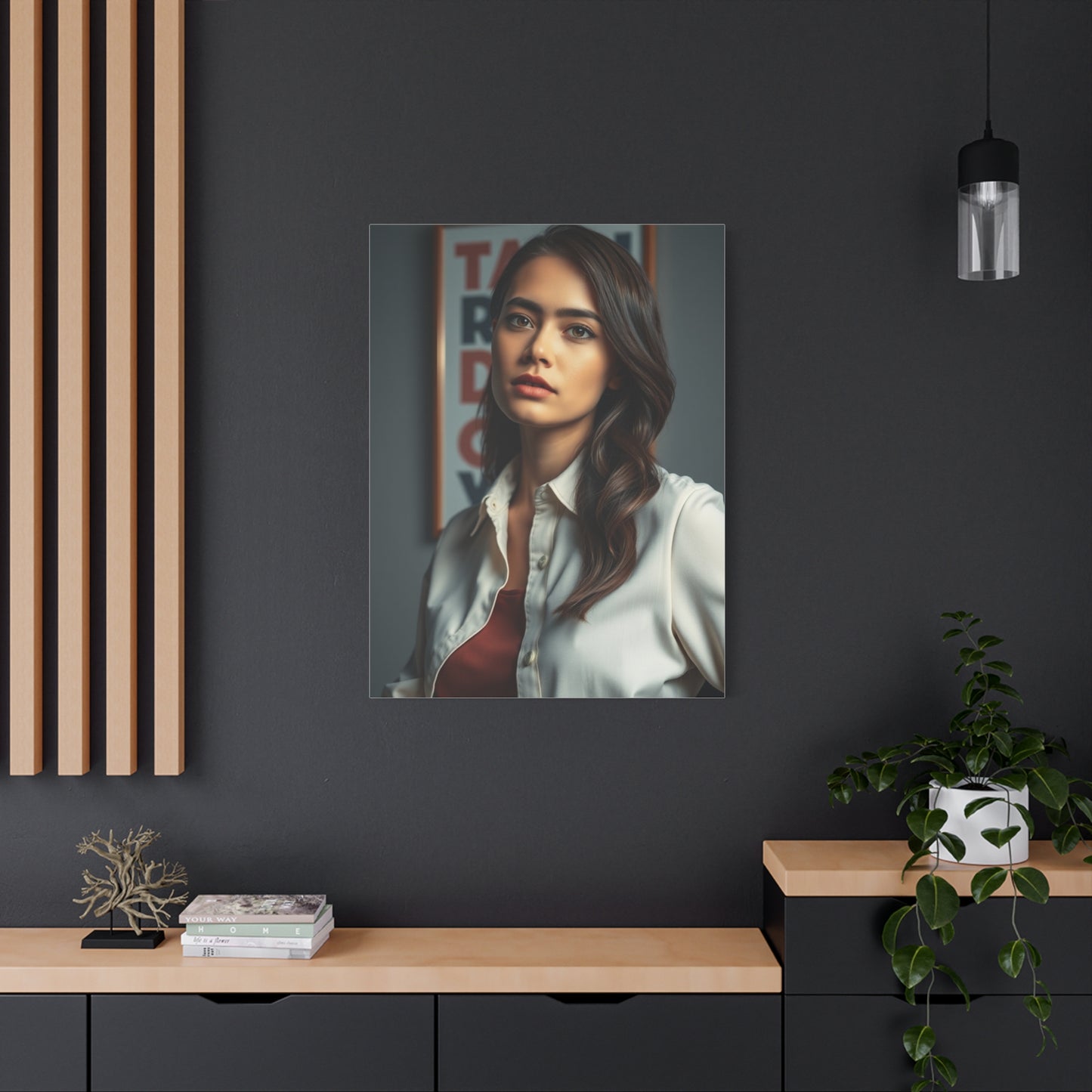 Lavish Office Composition Wall Art & Canvas Print