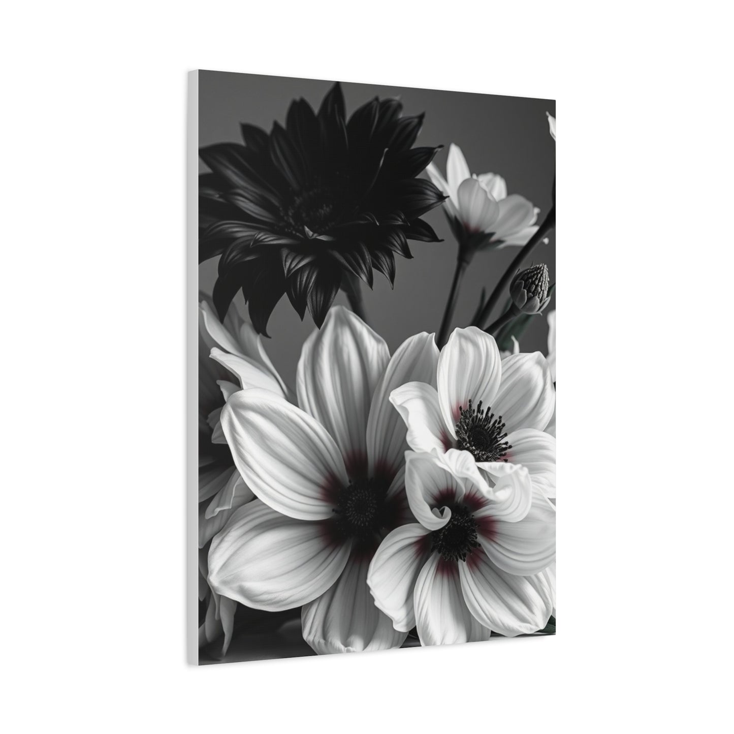 Sable & Alabaster Flora Wall Art & Canvas Print
