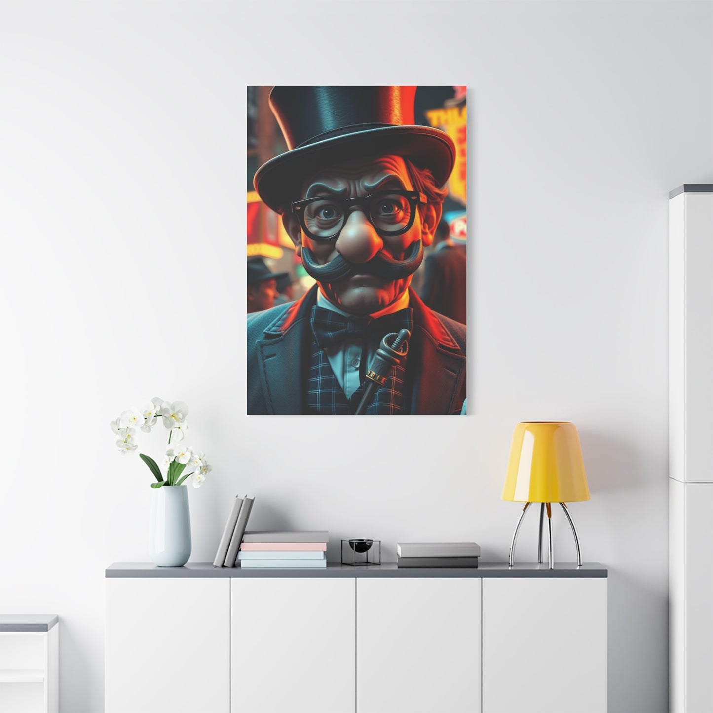 Supreme Rich Uncle Pennybags Art Collection Wall Art & Canvas Print