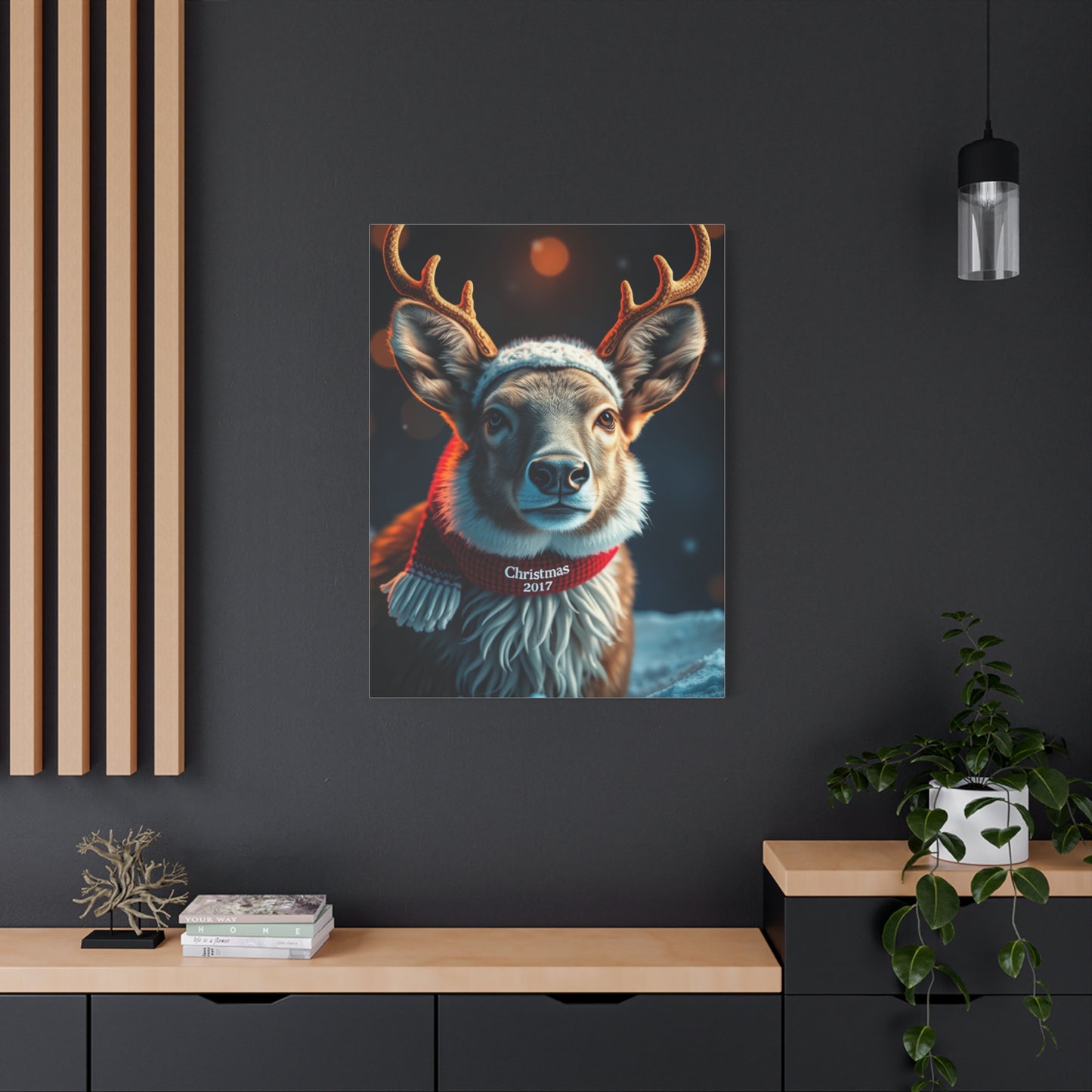 Supreme Christmas Animal Art Collection Wall Art & Canvas Print