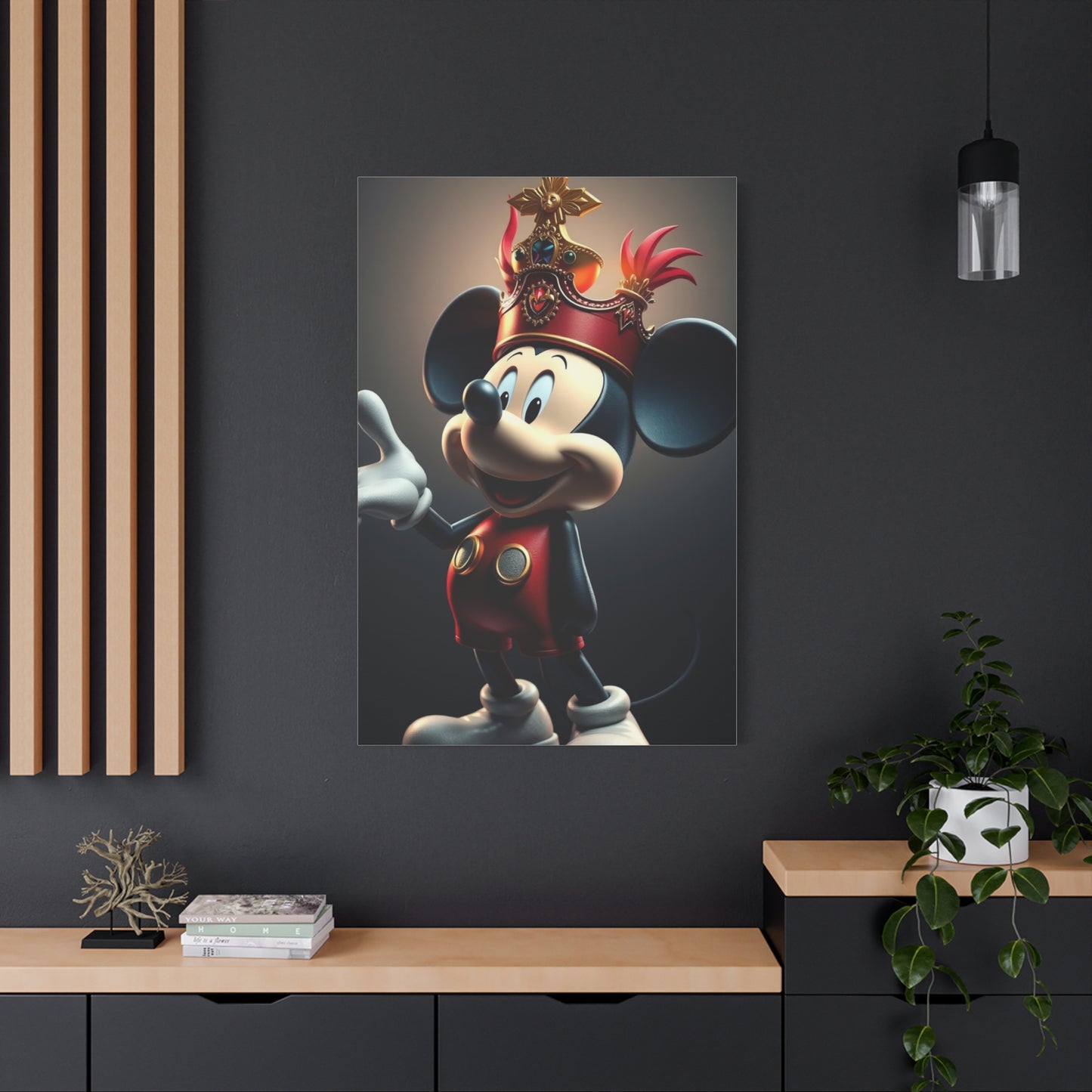 Mickey Grandeur Gallery Wall Art & Canvas Print