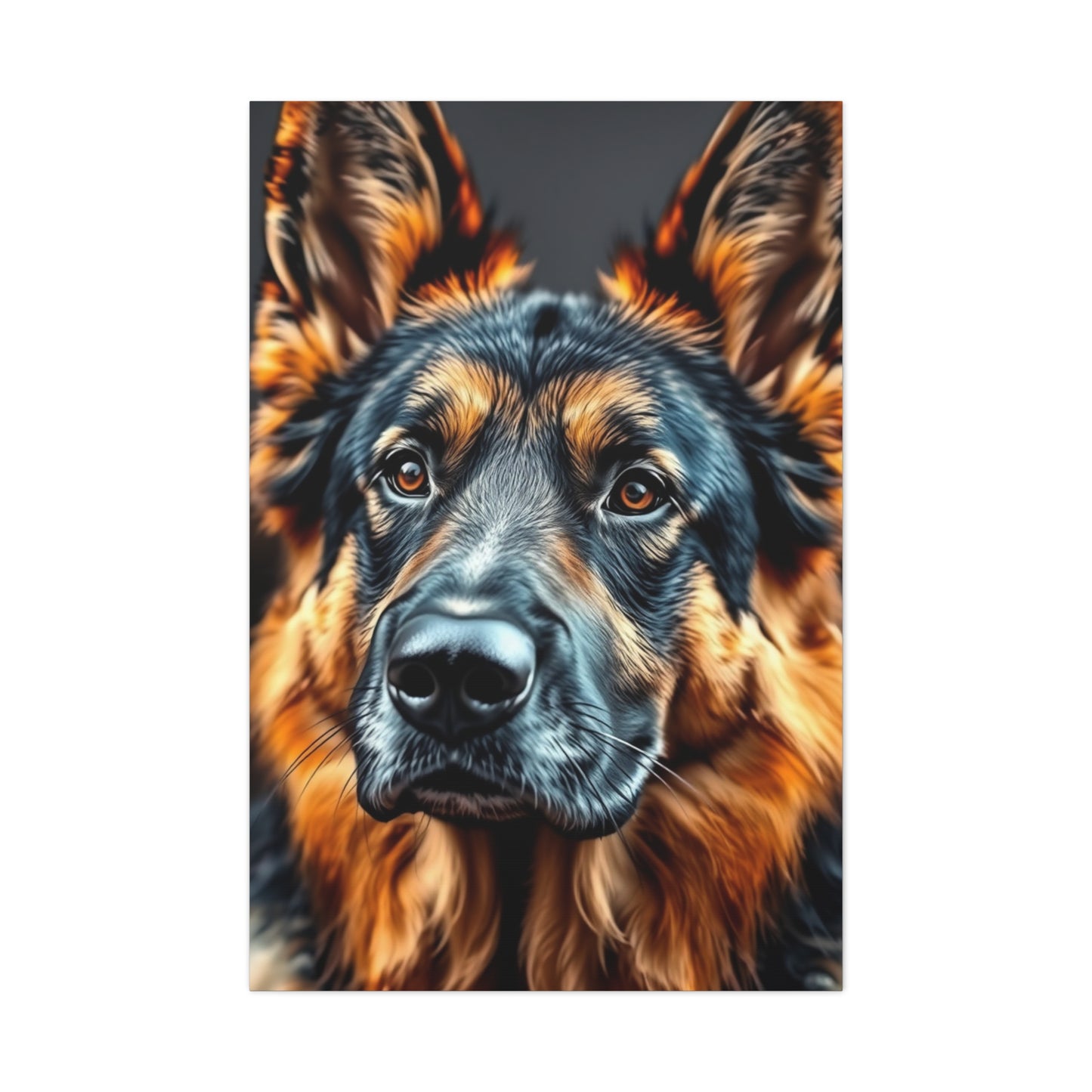 German Shepherd Art Refined Canvas Wall Art & Canvas Print